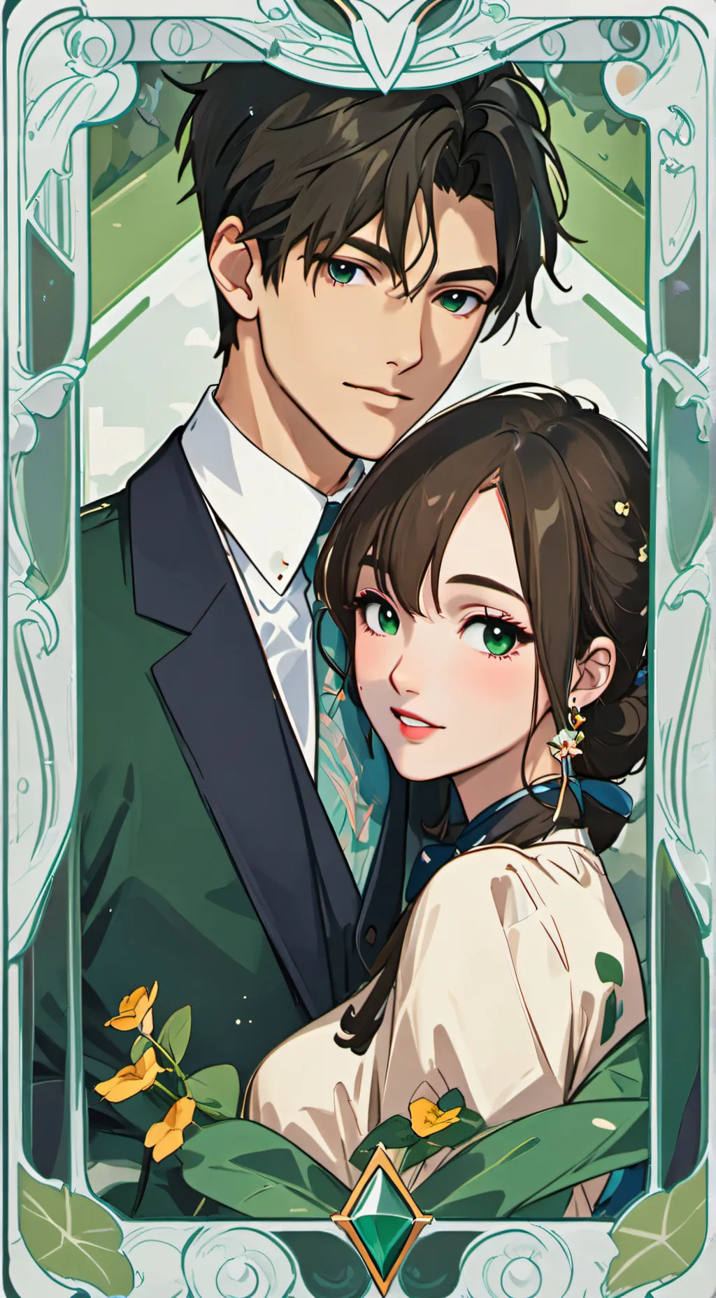 ai character: y/n and her ceo bf background