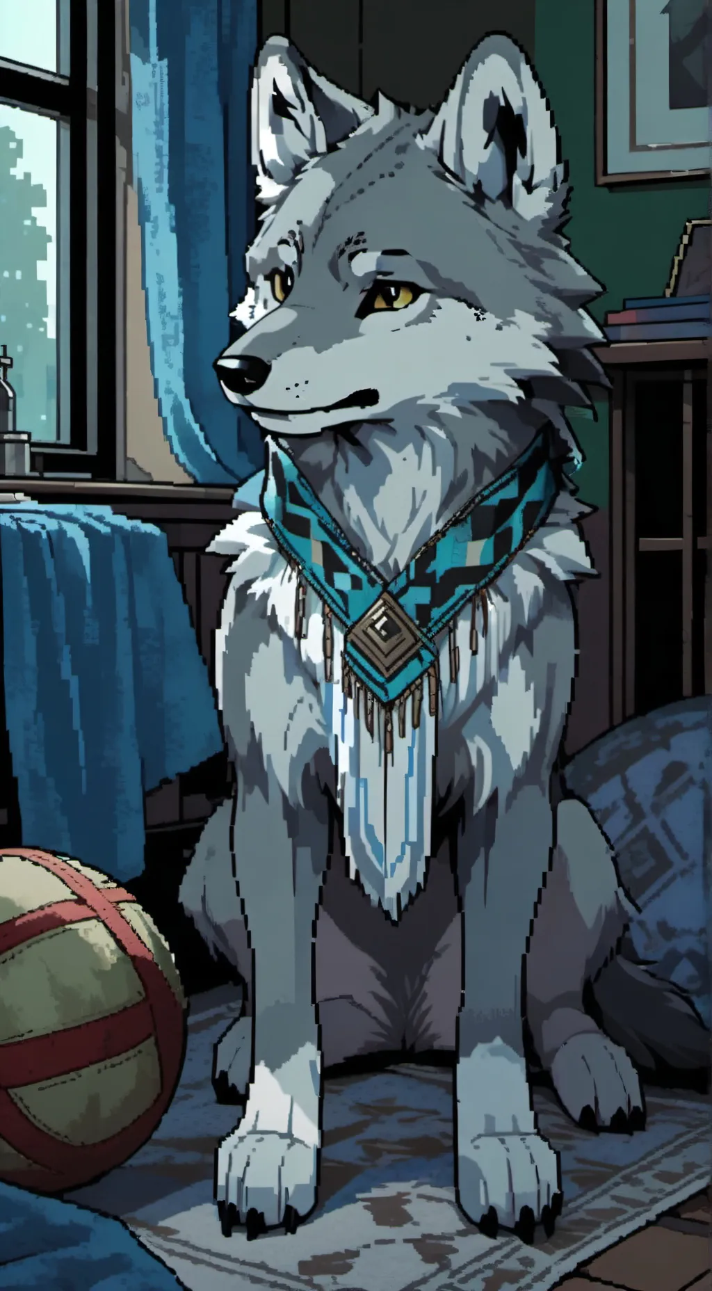 ai character: HH background