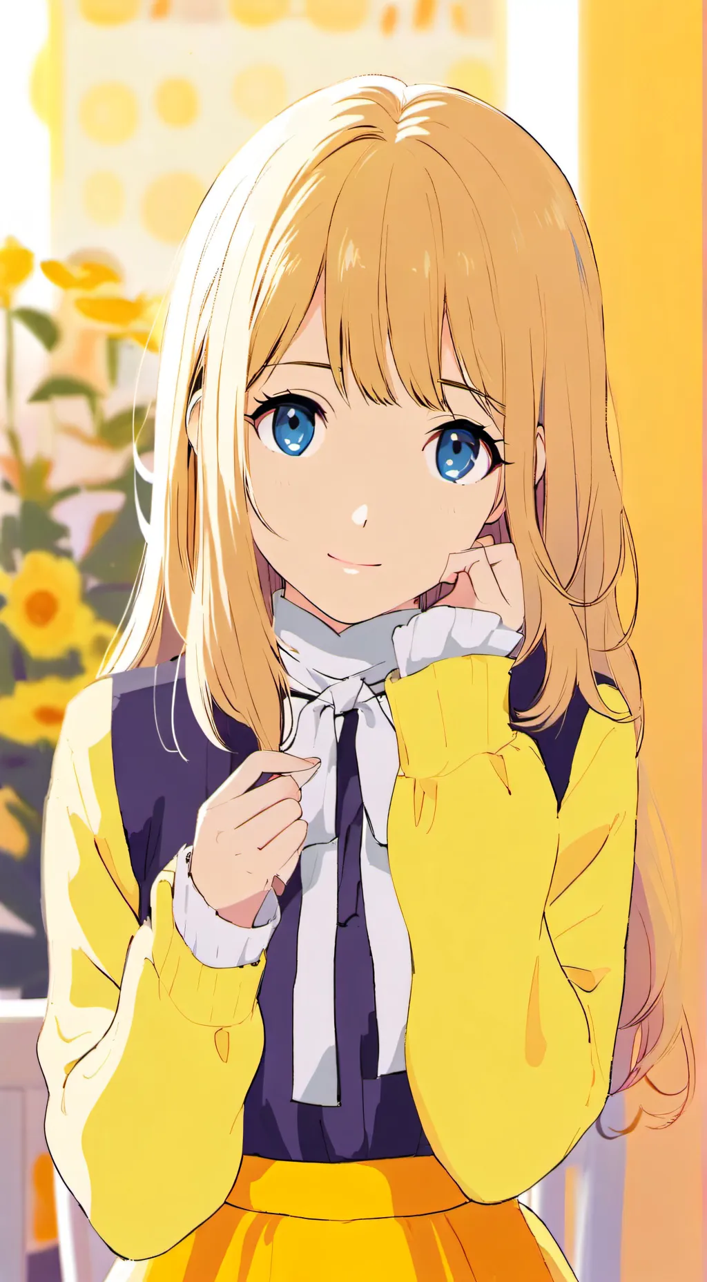 ai character: Mizuka background