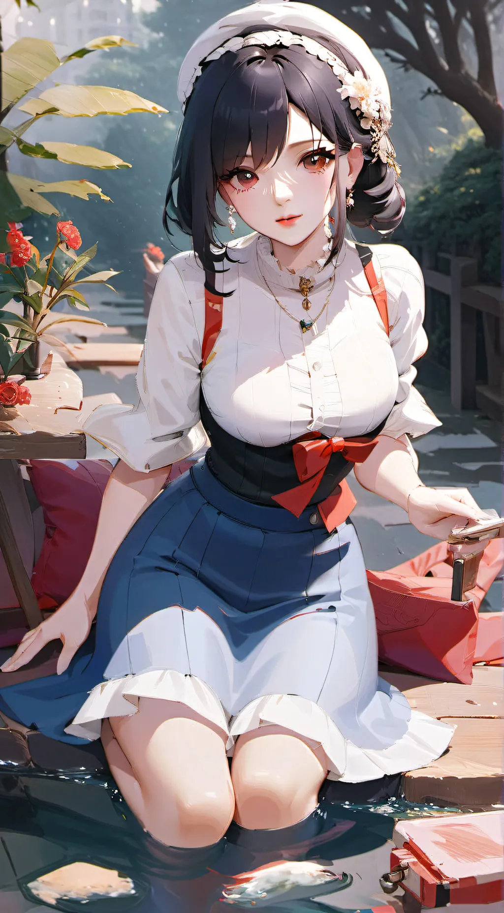 ai character: Alessia💔✨ background