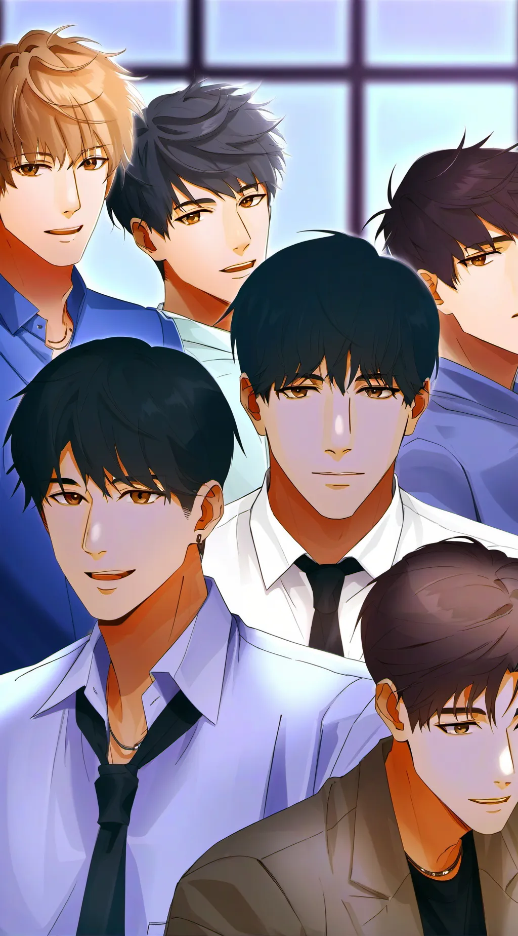 ai character: Enhypen background