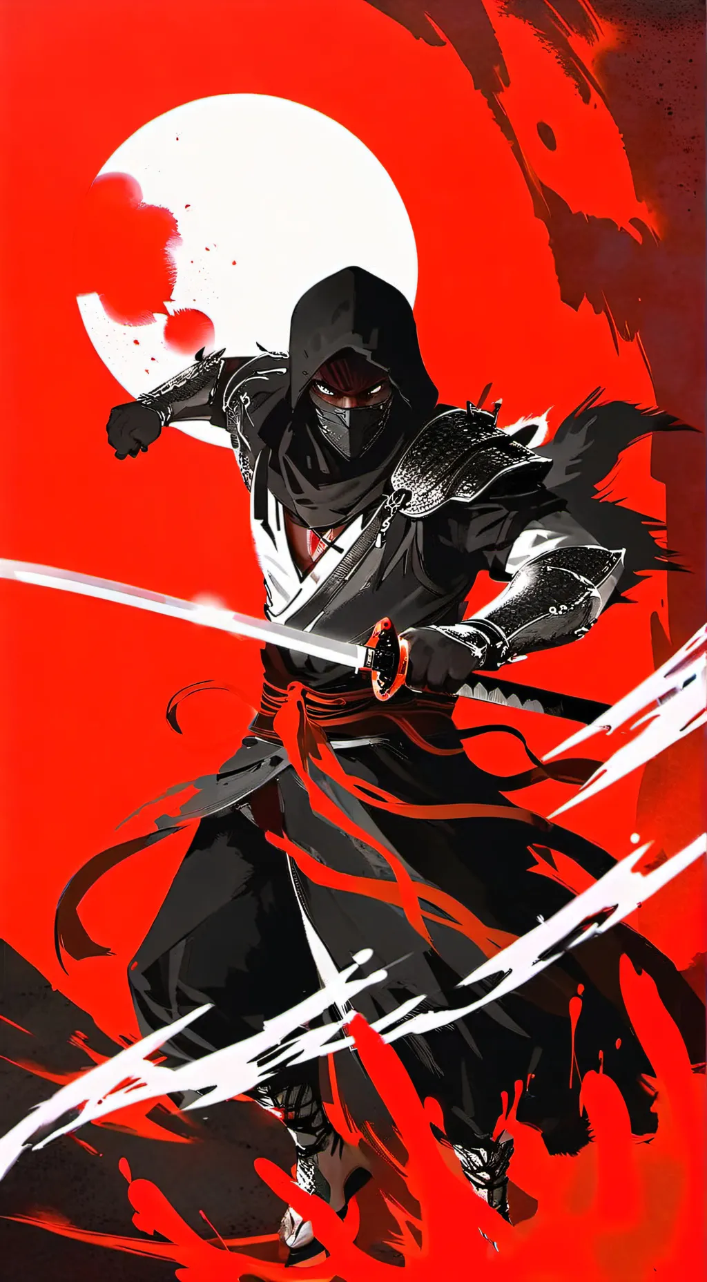 ai character: El Justiciero Enma background