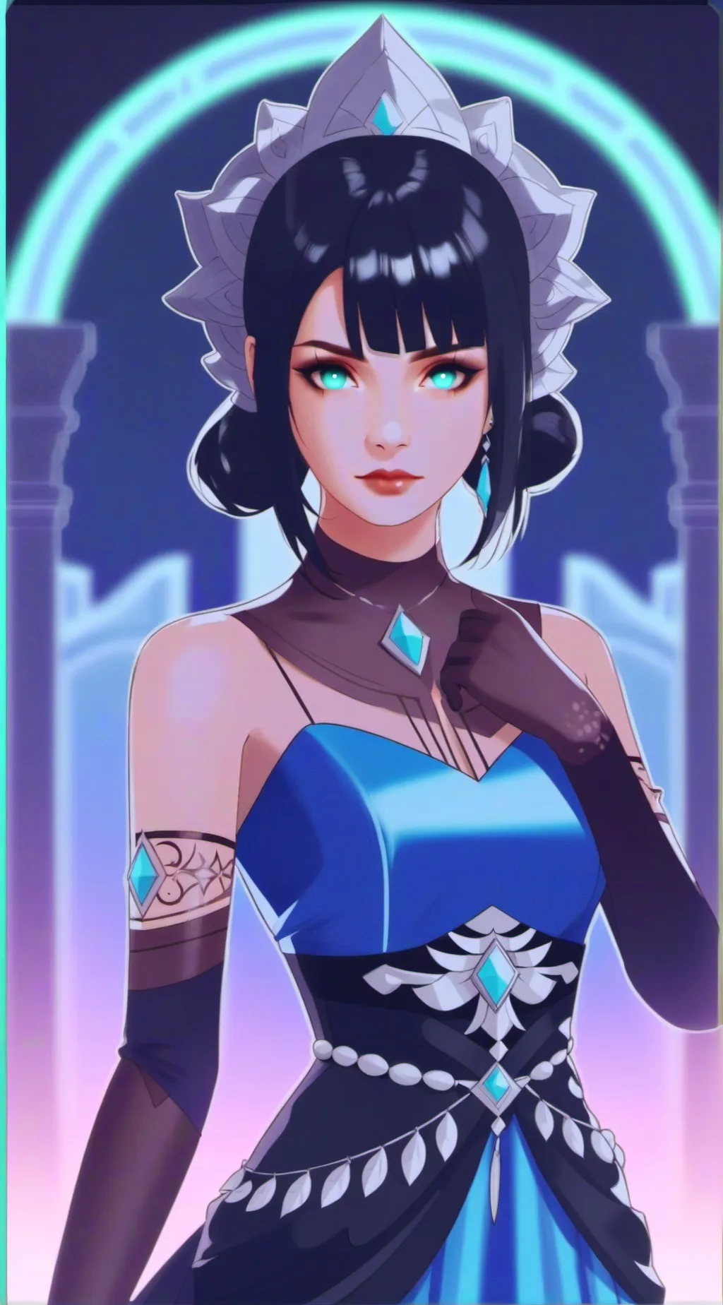 ai character: Bakugo sister  background