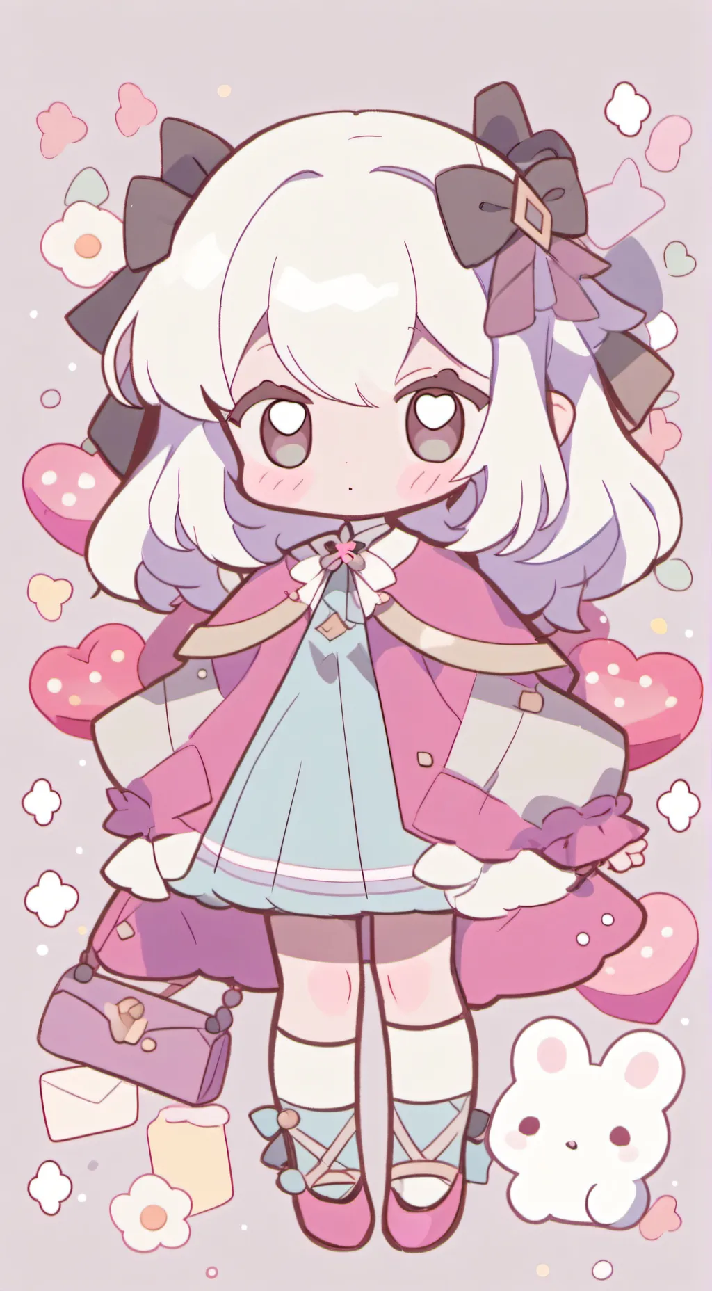 ai character: Niña malcriada background