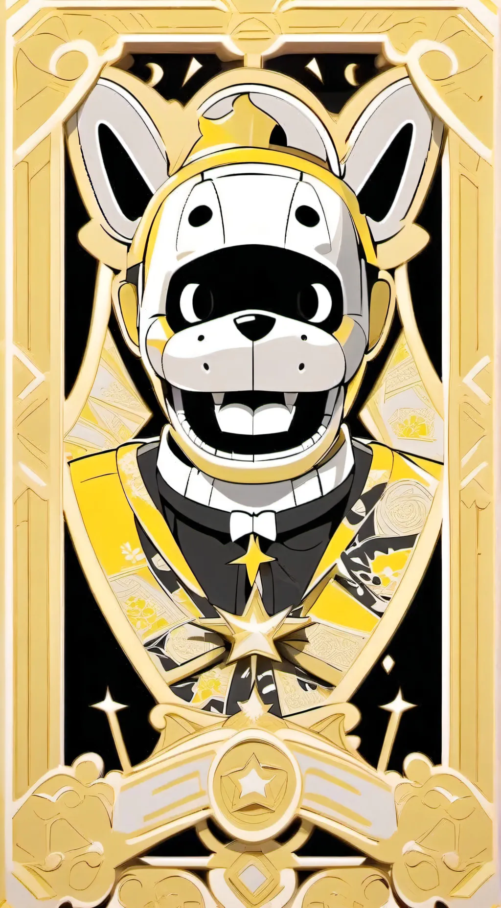 ai character: FNAF minsanimation background