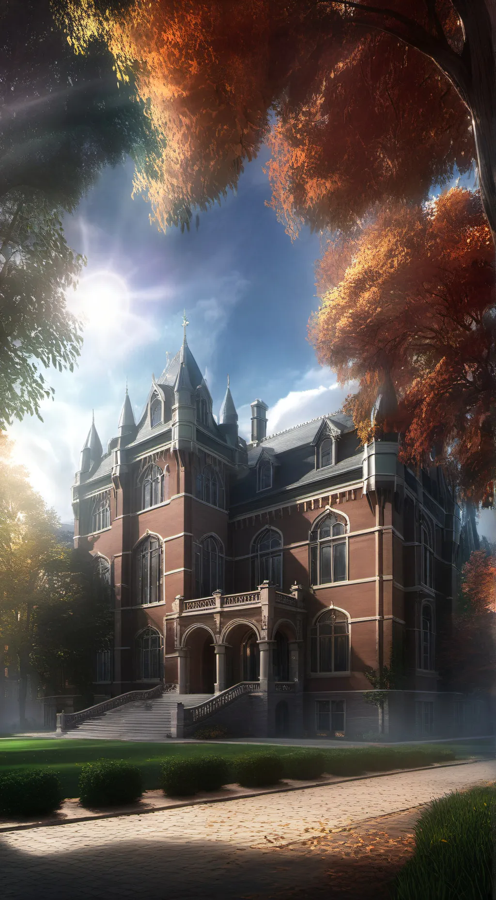 ai character: Private school background