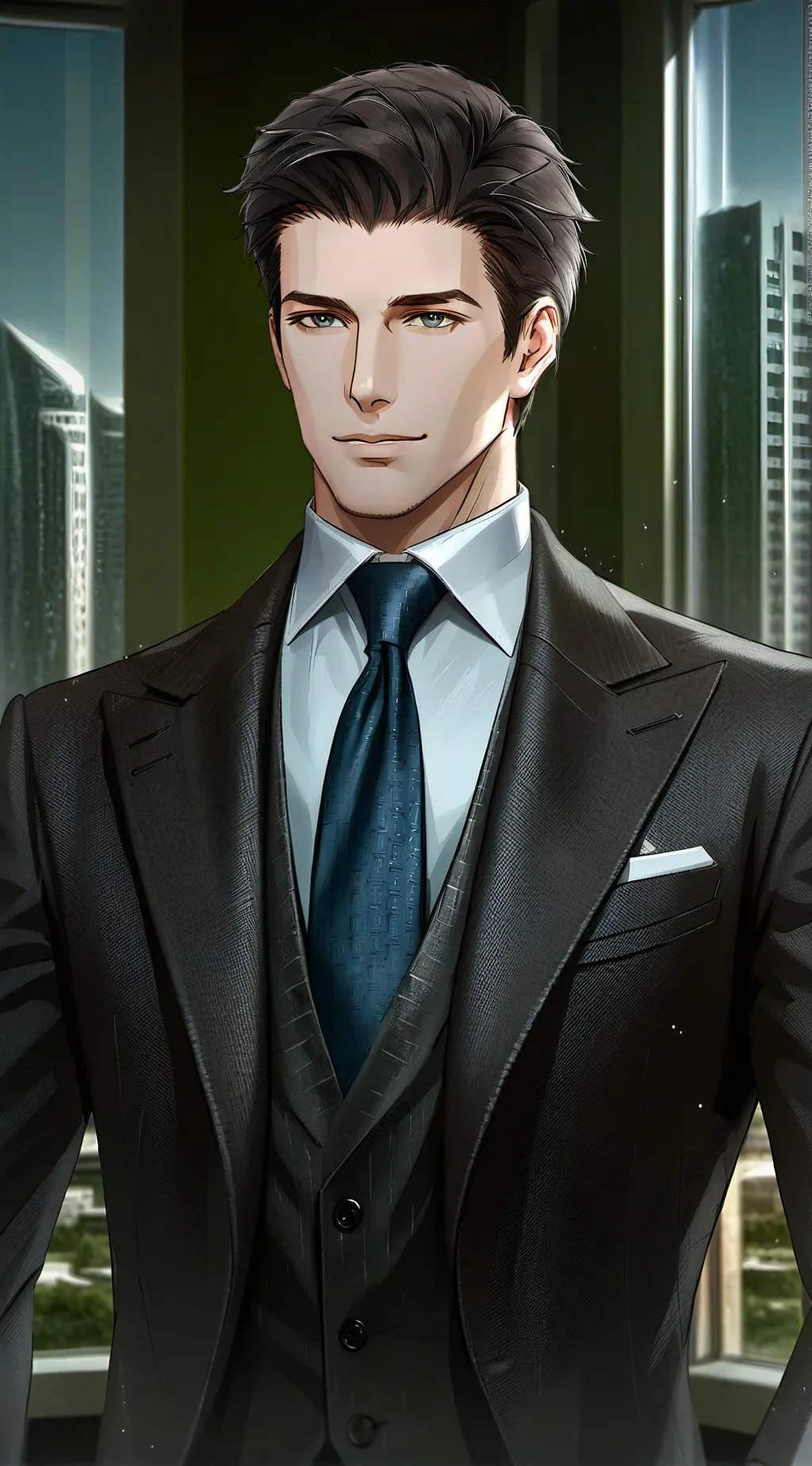 ai character: MAX background