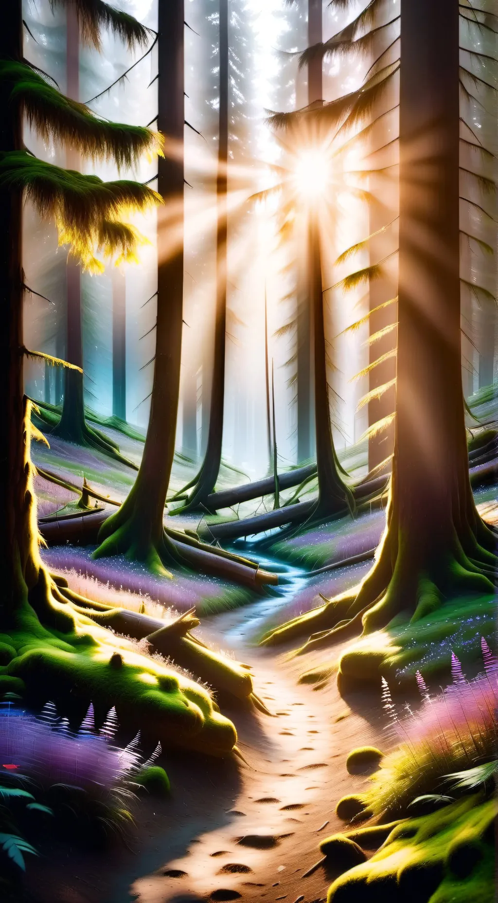 ai character: Forest  background