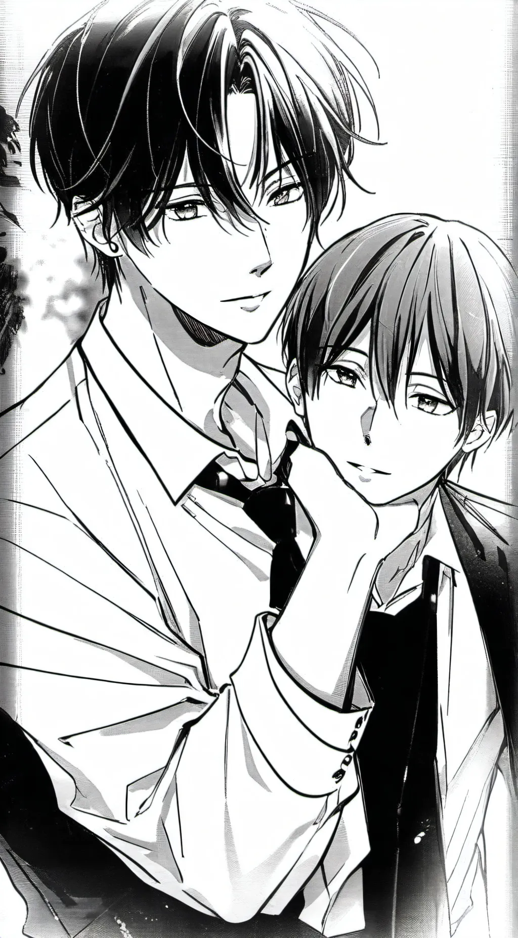 ai character: 顾烨，顾白 background