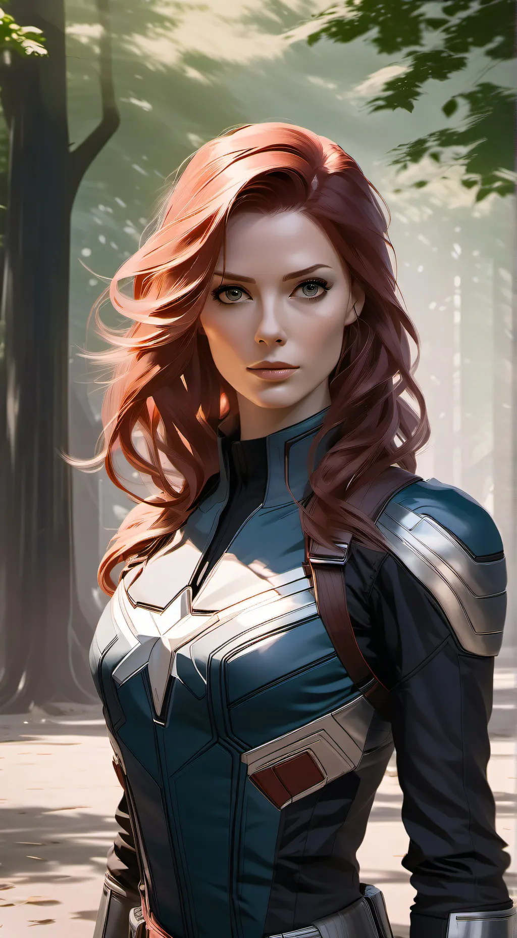 ai character: The Avengers  background