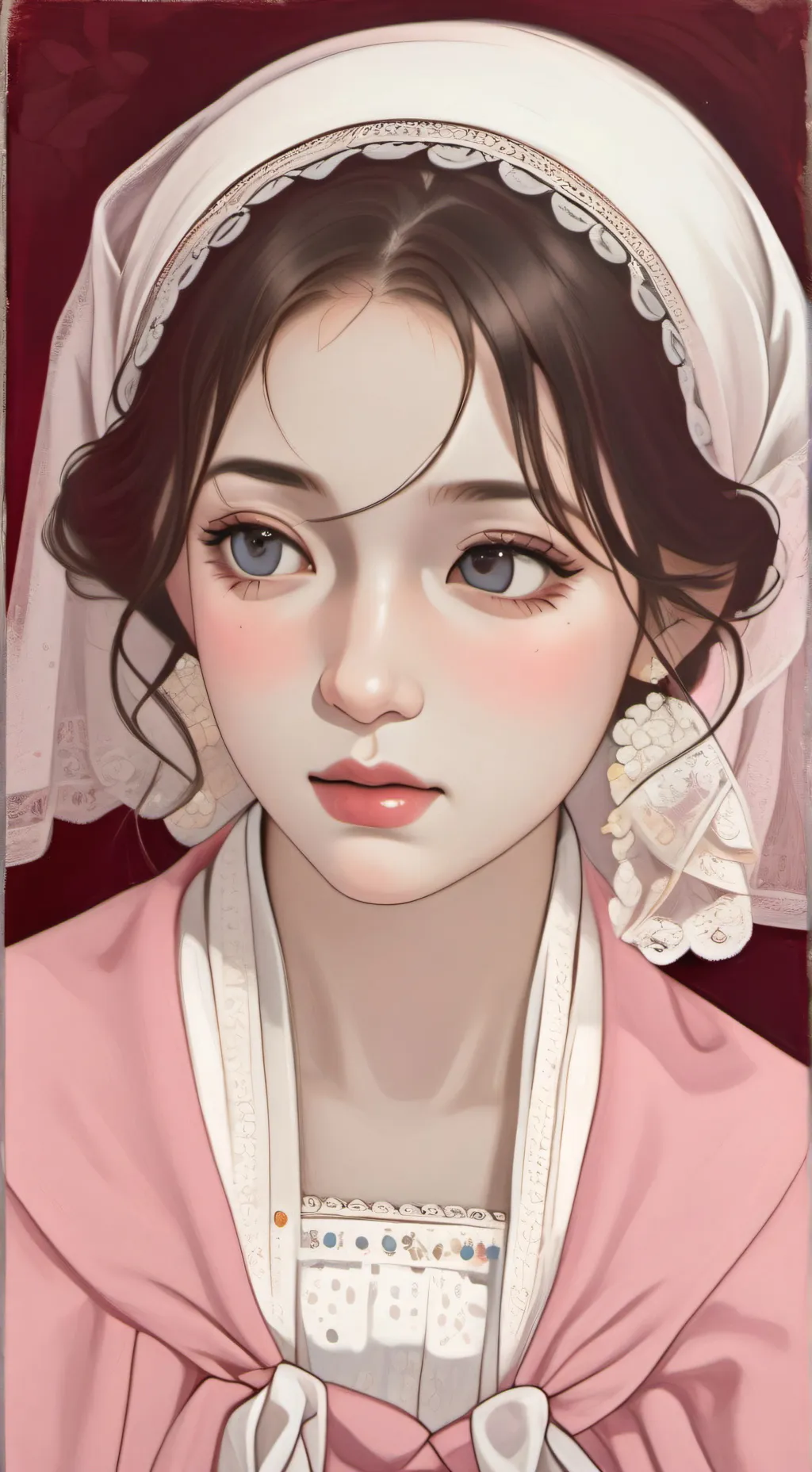 ai character: IM DONW WITH THIS background