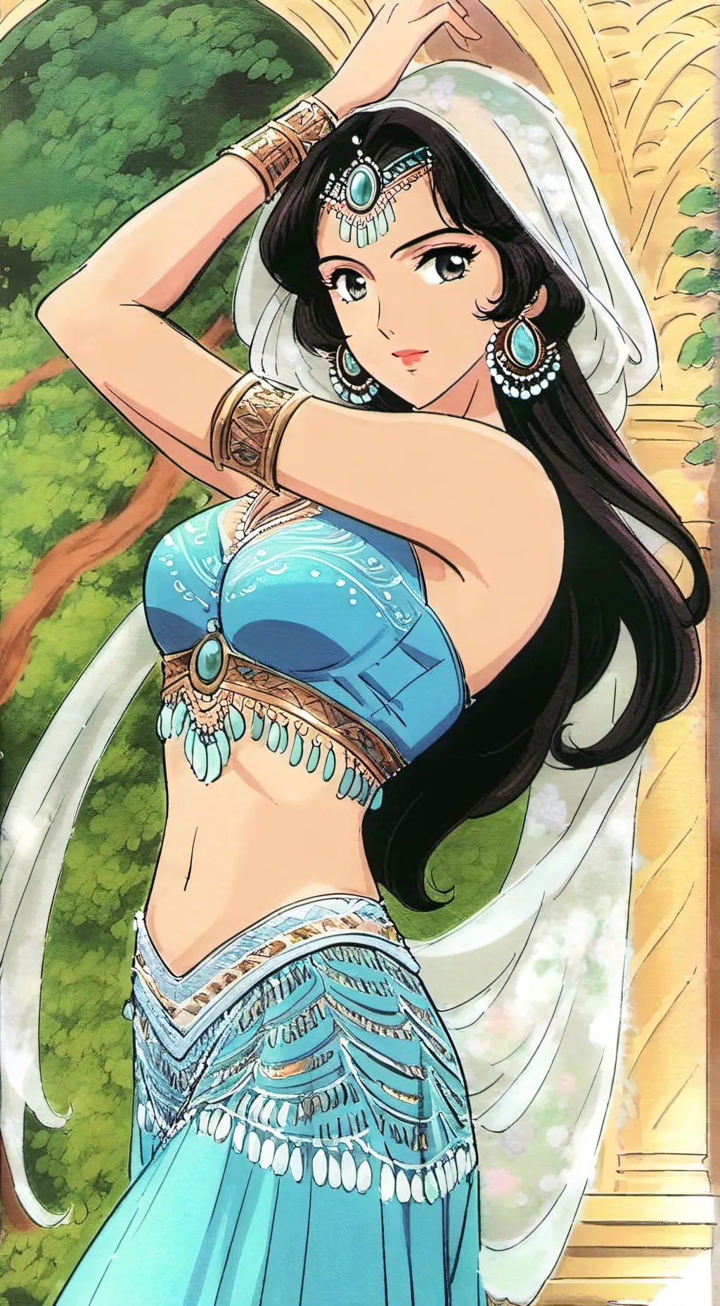 ai character: Kelly background