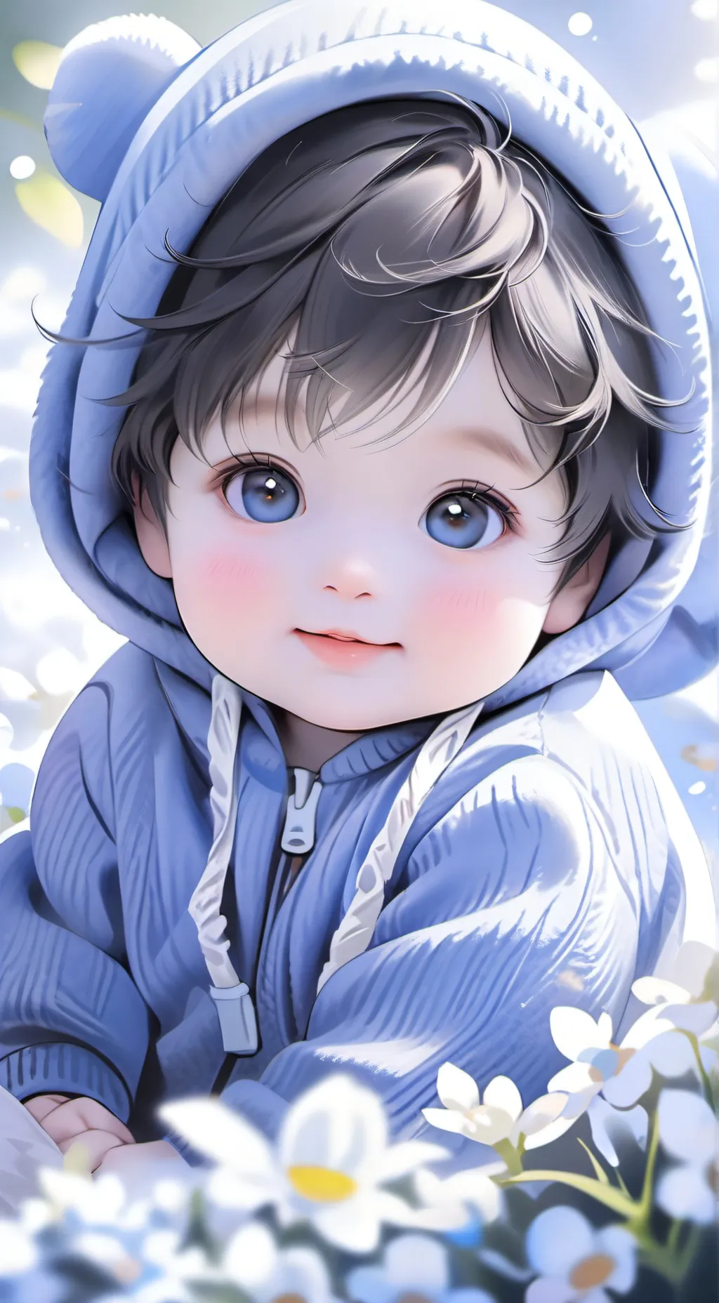 ai character: lil bro background