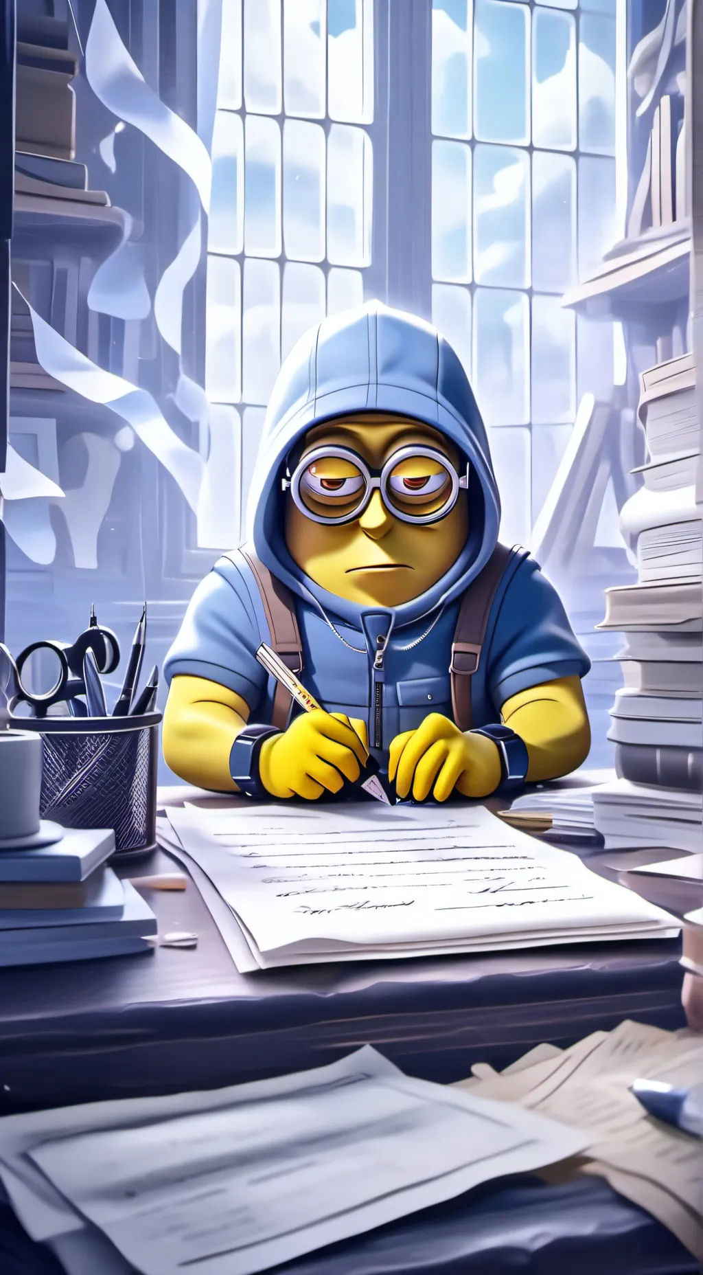 ai character: minion  background