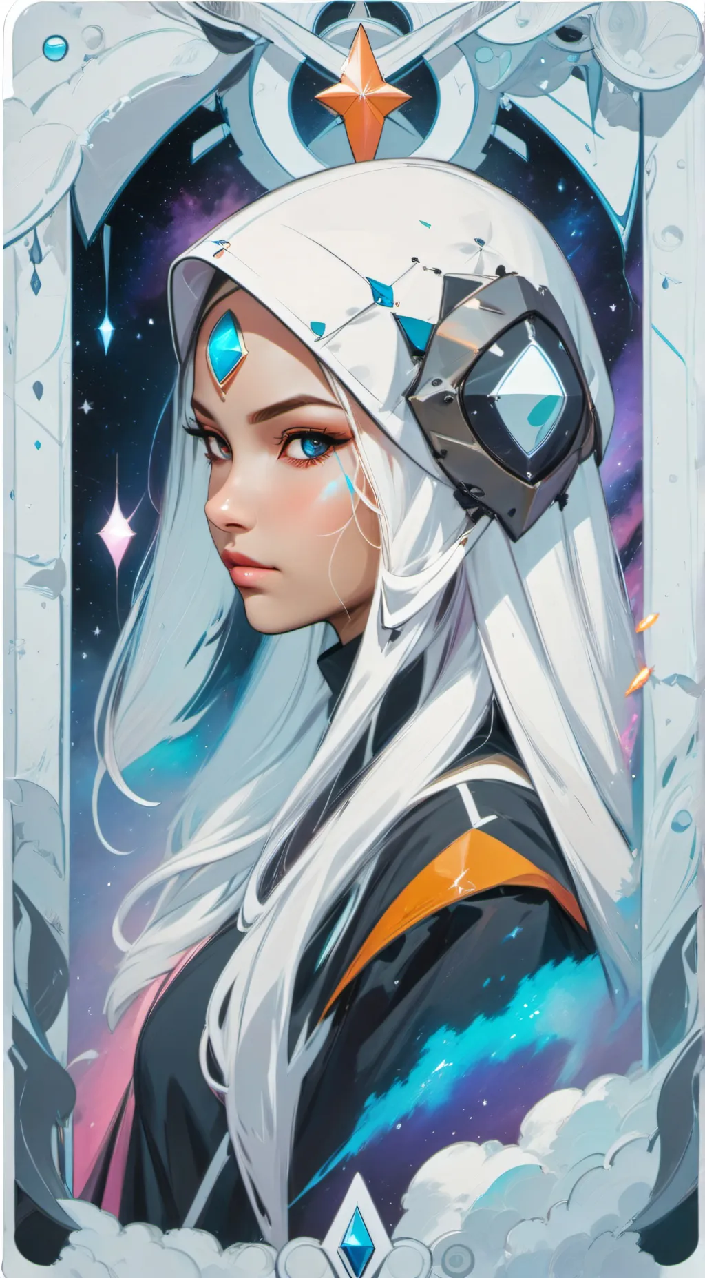 ai character: Lyra Star background