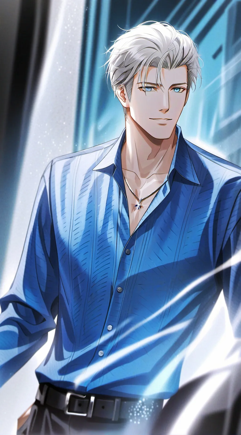 ai character: Luke  background