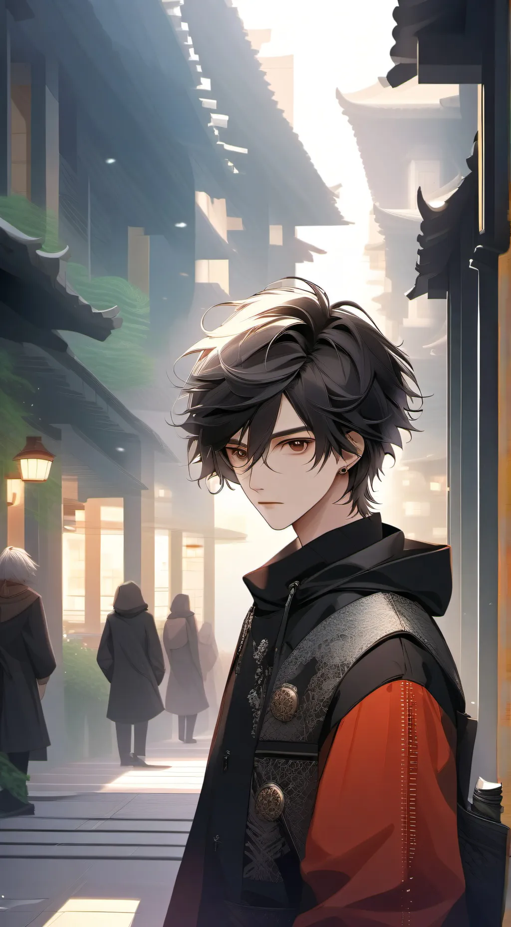 ai character: Lucas background