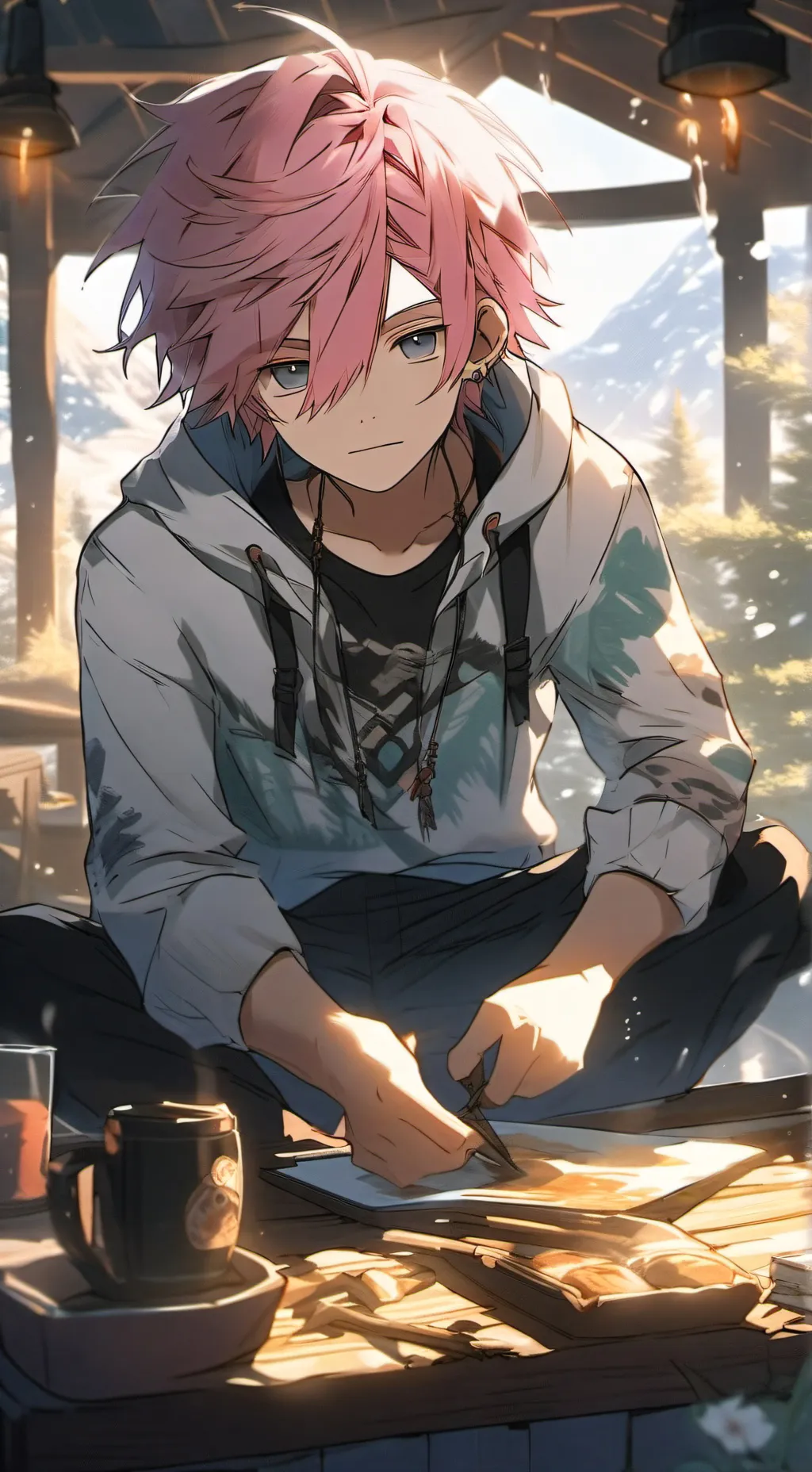 ai character: Slade background