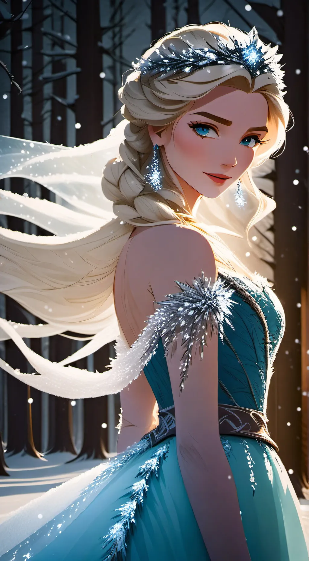 ai character: Elsa background
