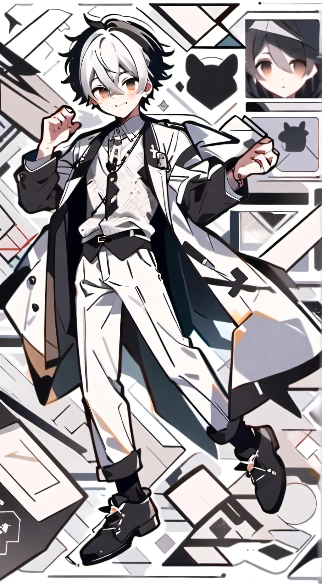 ai character: Andy background