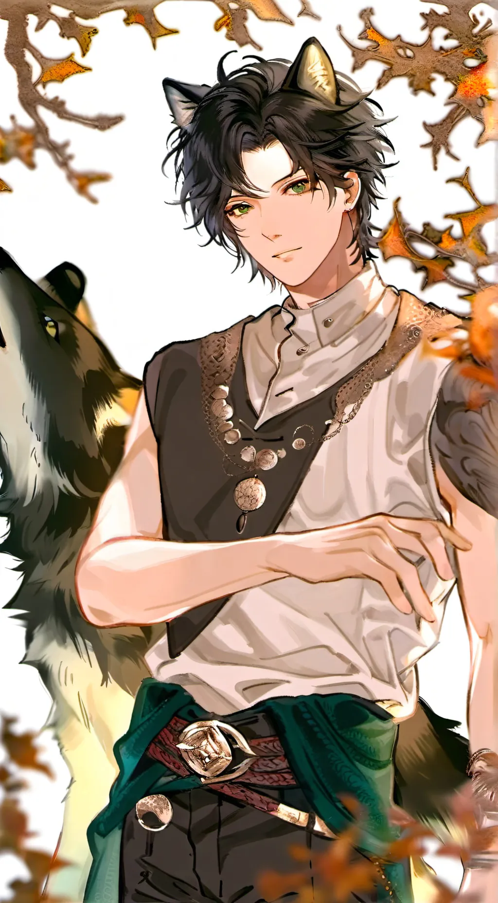 ai character: ☆˚Kabru˚☆ background