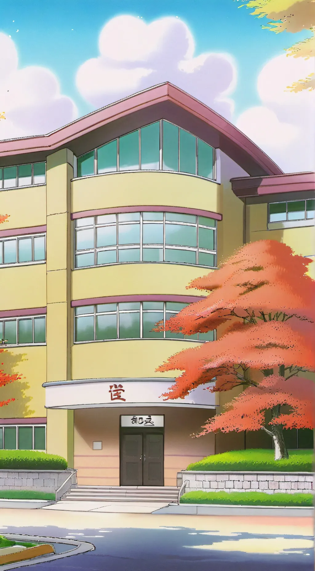 ai character: FNaF high school!! background