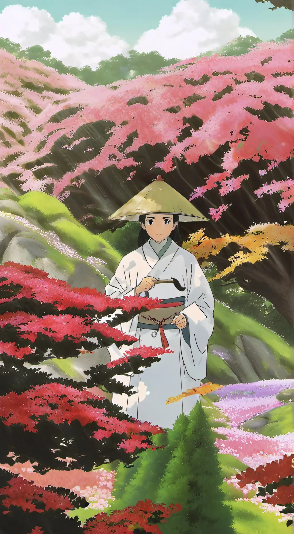 ai character: Hashiras background