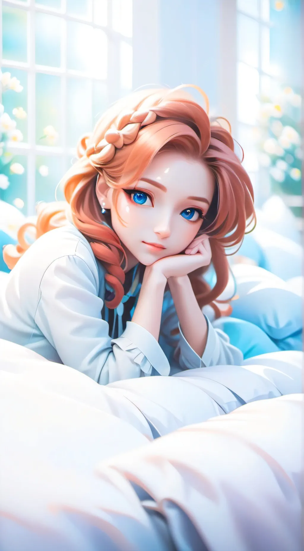 ai character: lily background