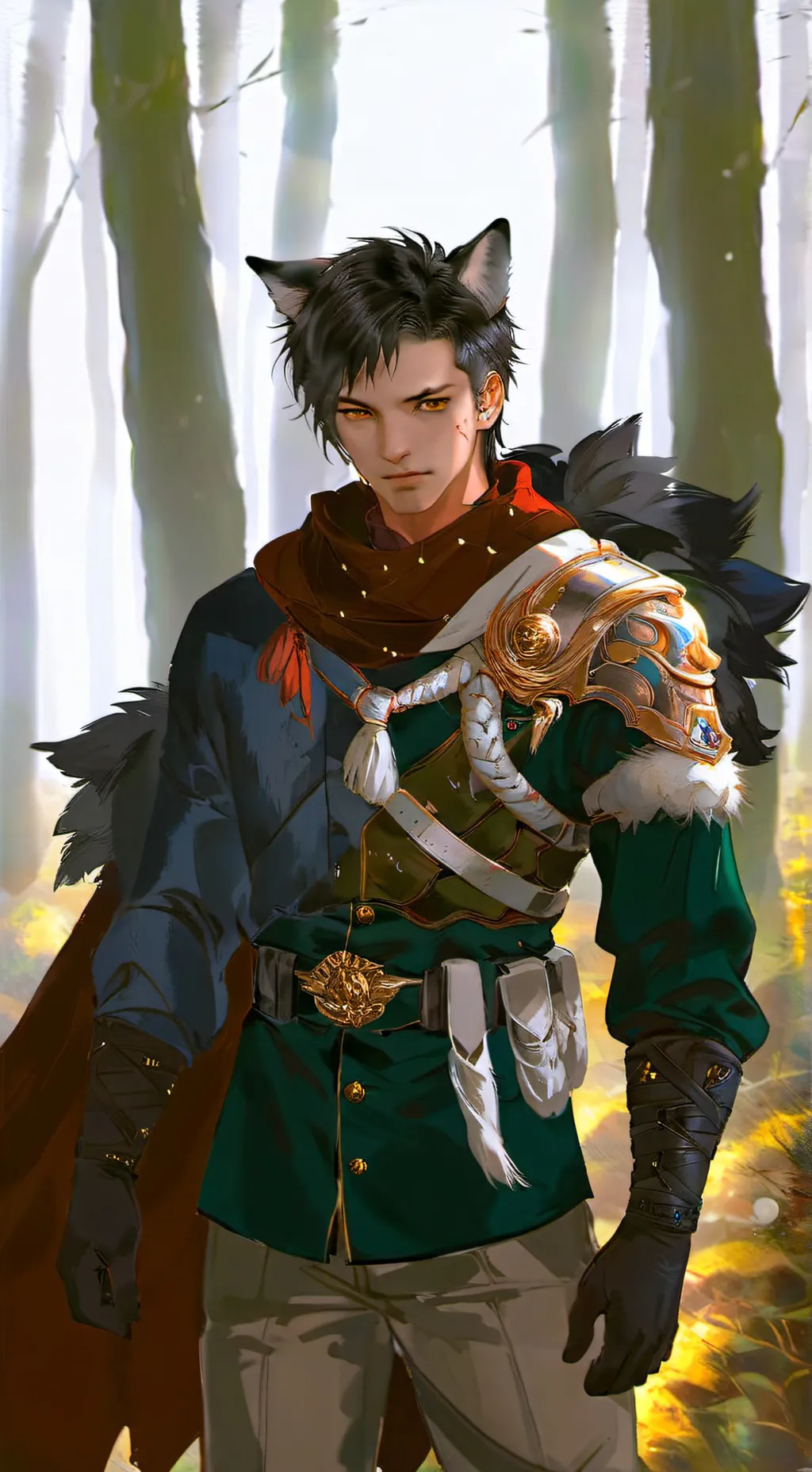 ai character: Max background