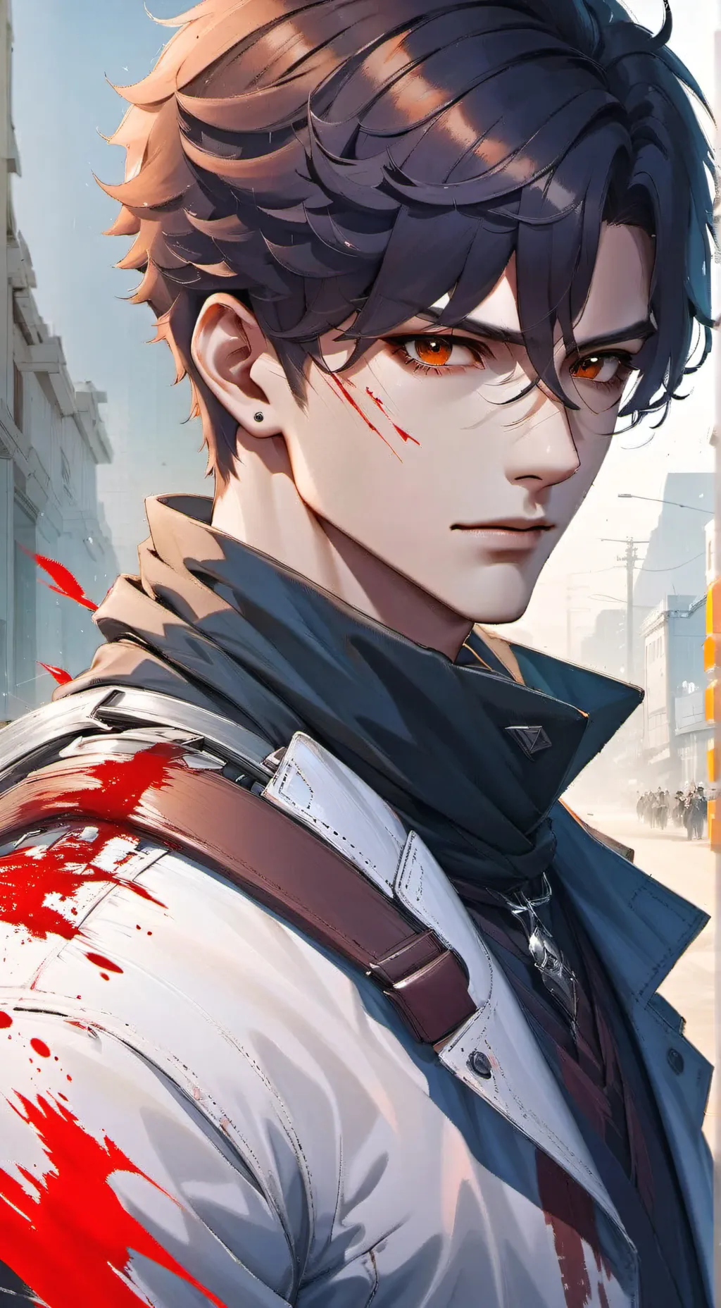 ai character: Zach background