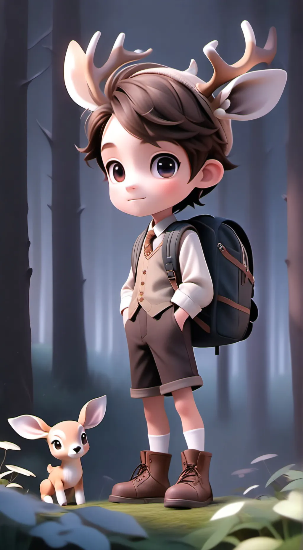 ai character: Gus de temu background