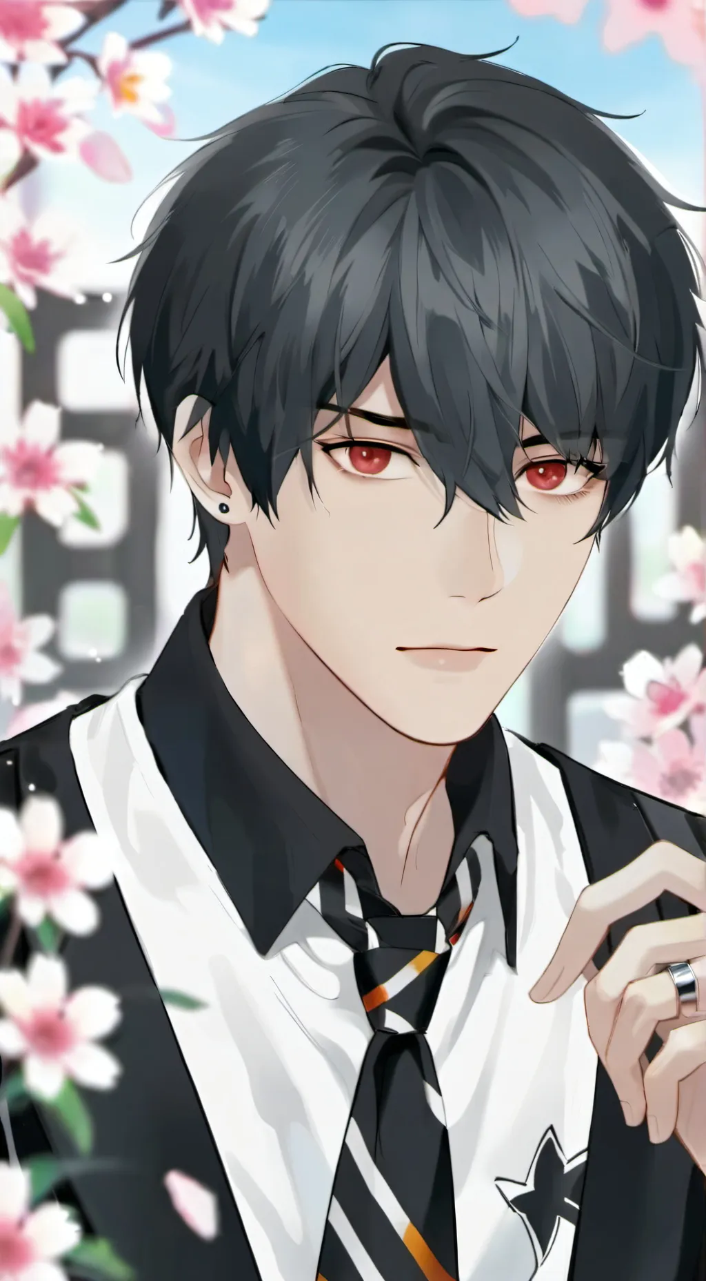 ai character: alex😈😇 background