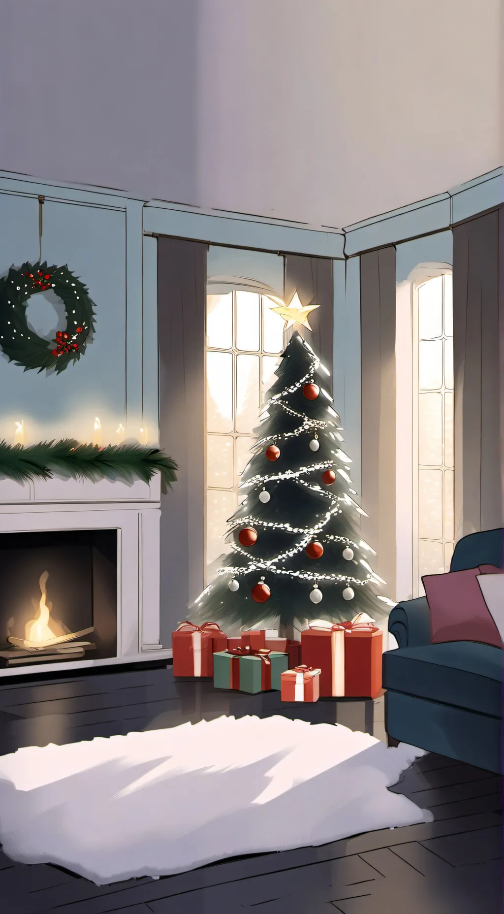 ai character: chr1stm@s mha! background