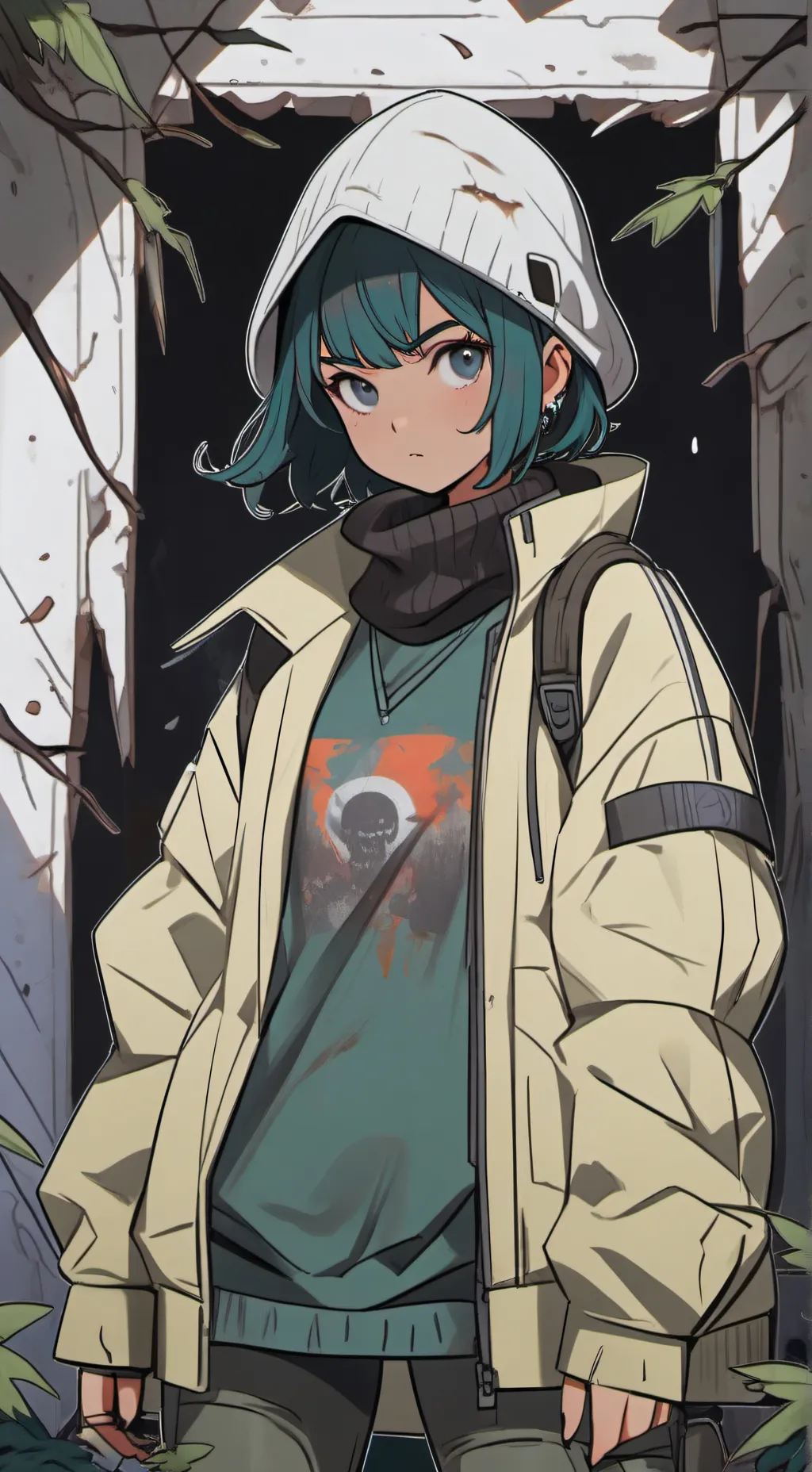 ai character: zero  background