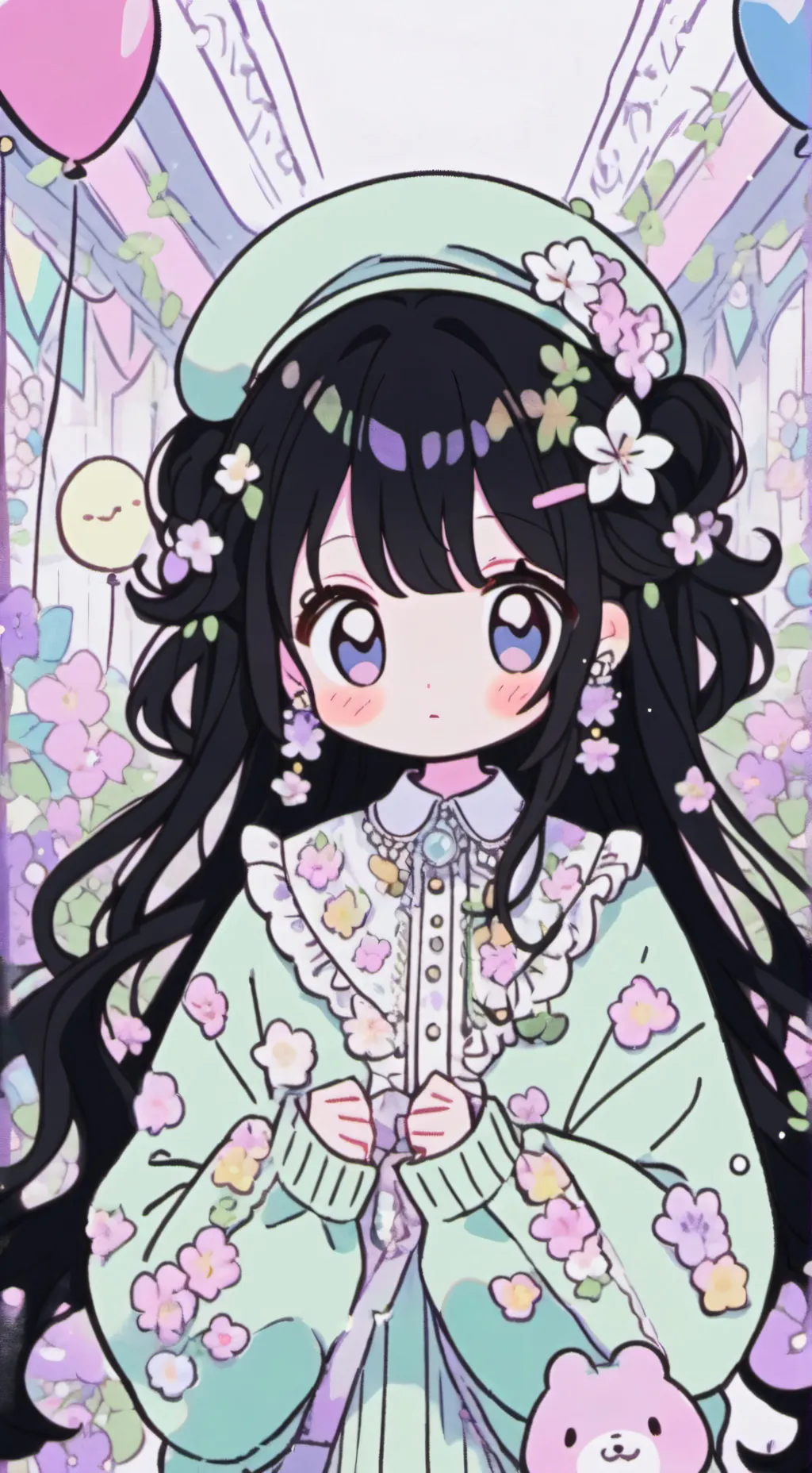ai character: Baby 🥺 background