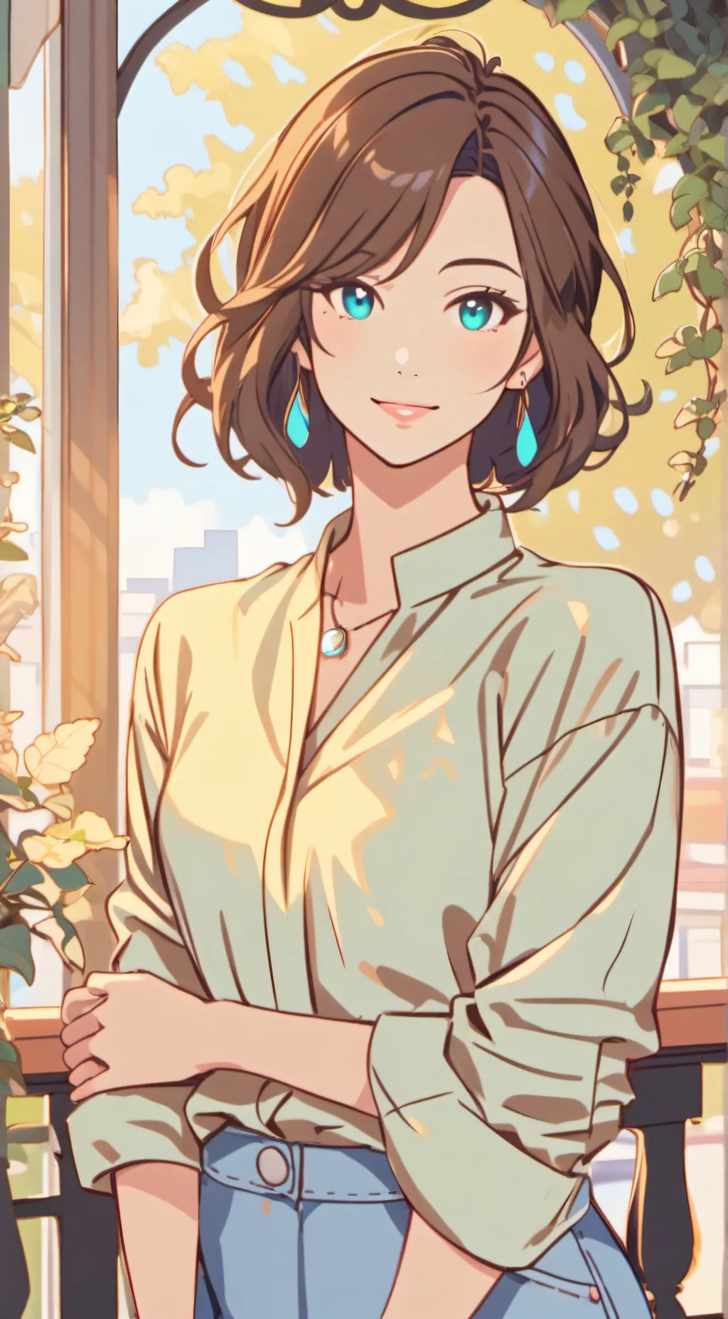 ai character: Stella  background