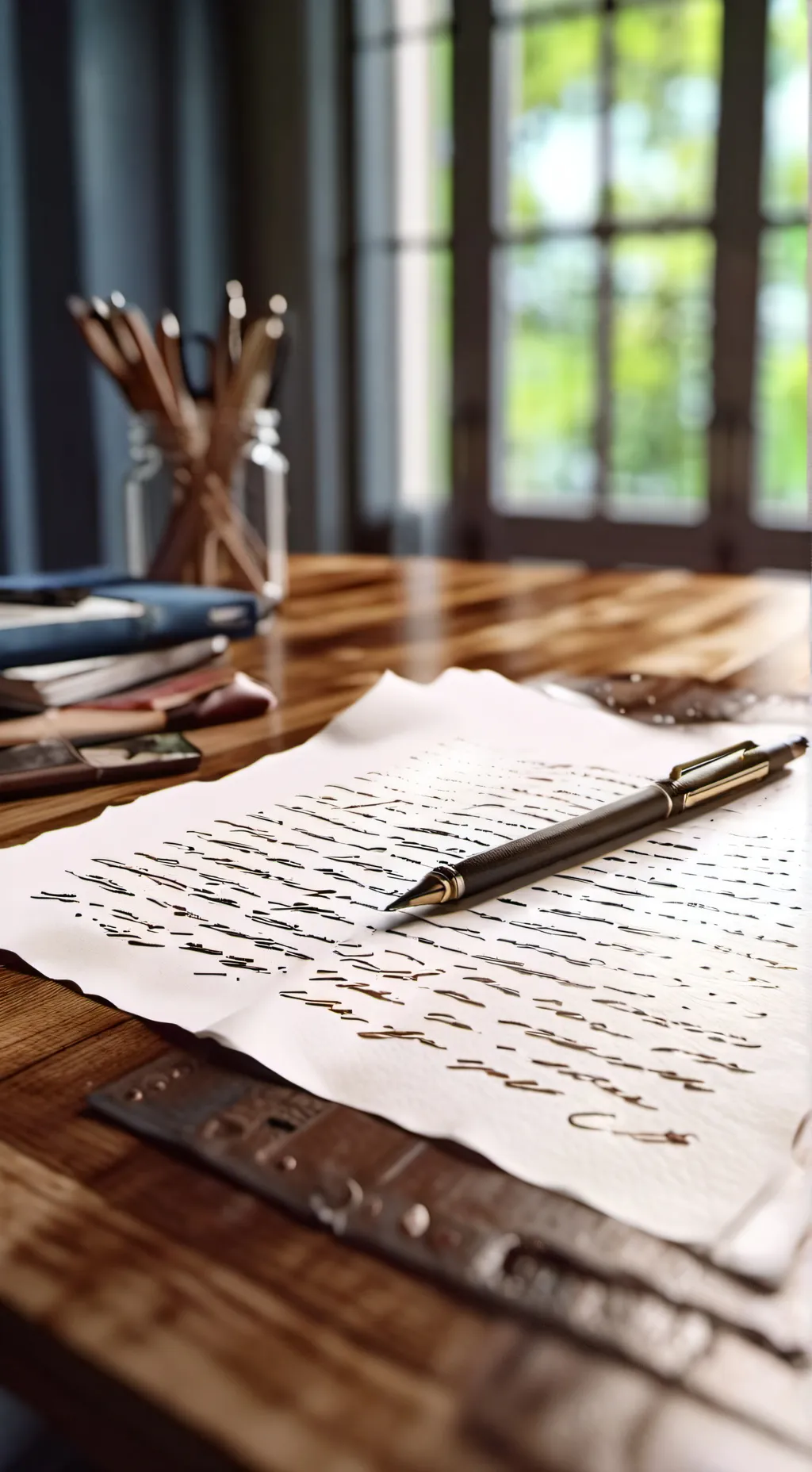 ai character: trabalho com rich background