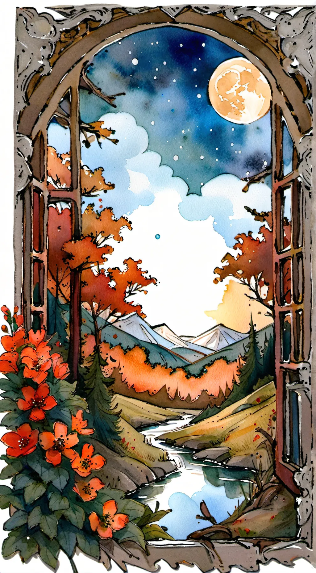 ai character: It's my birthday  background