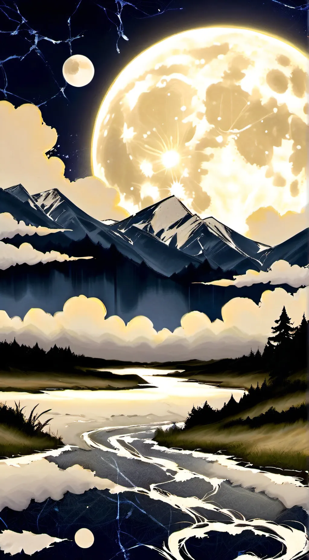 ai character: ☆Astro☆ background