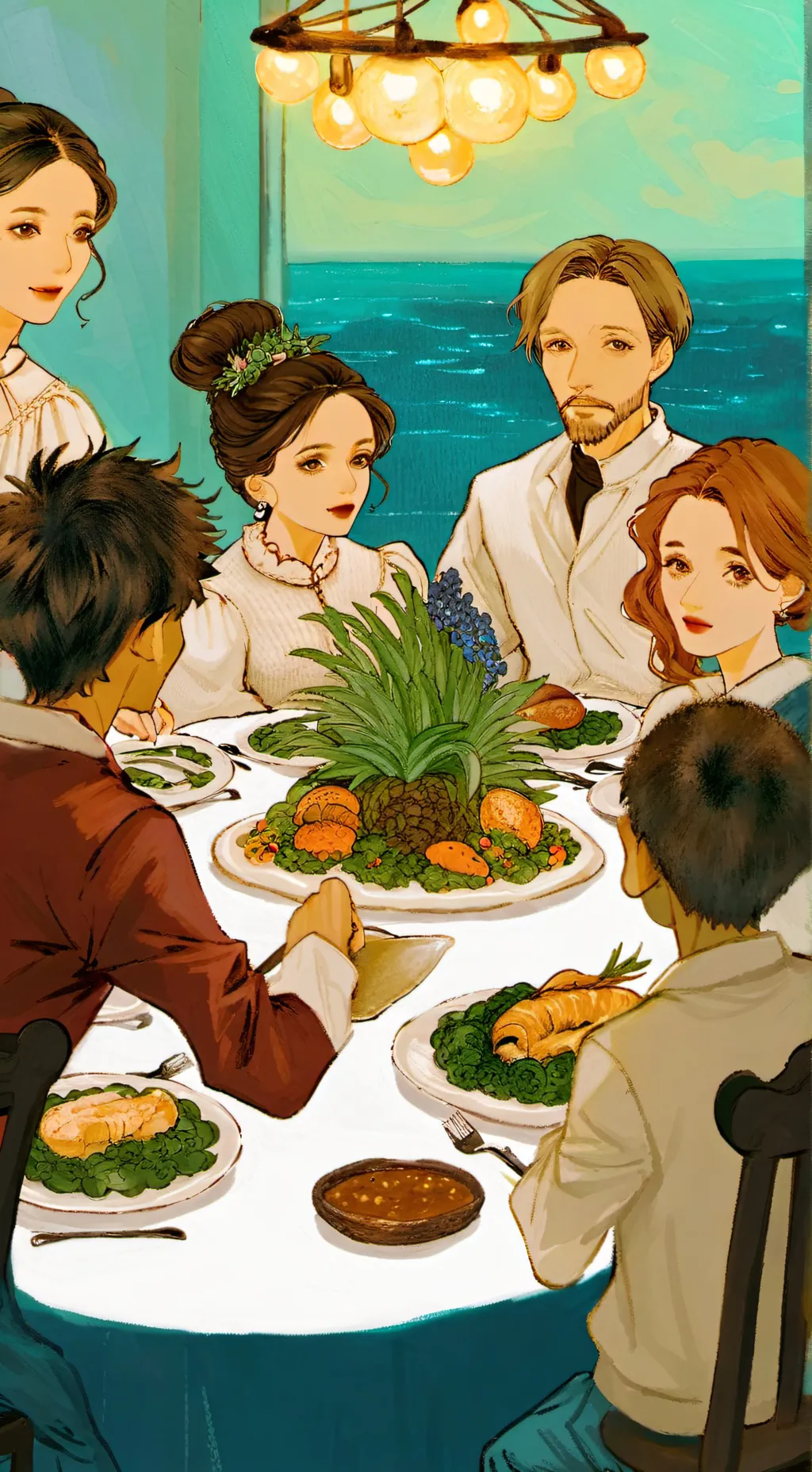 ai character: Byler family*chaos background