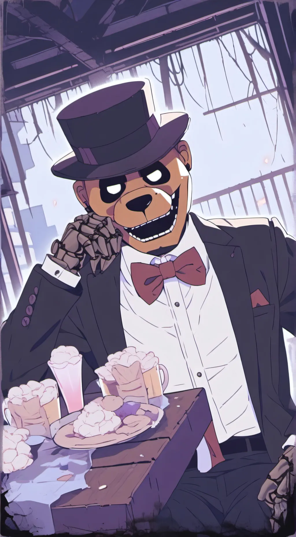 ai character: freddy background