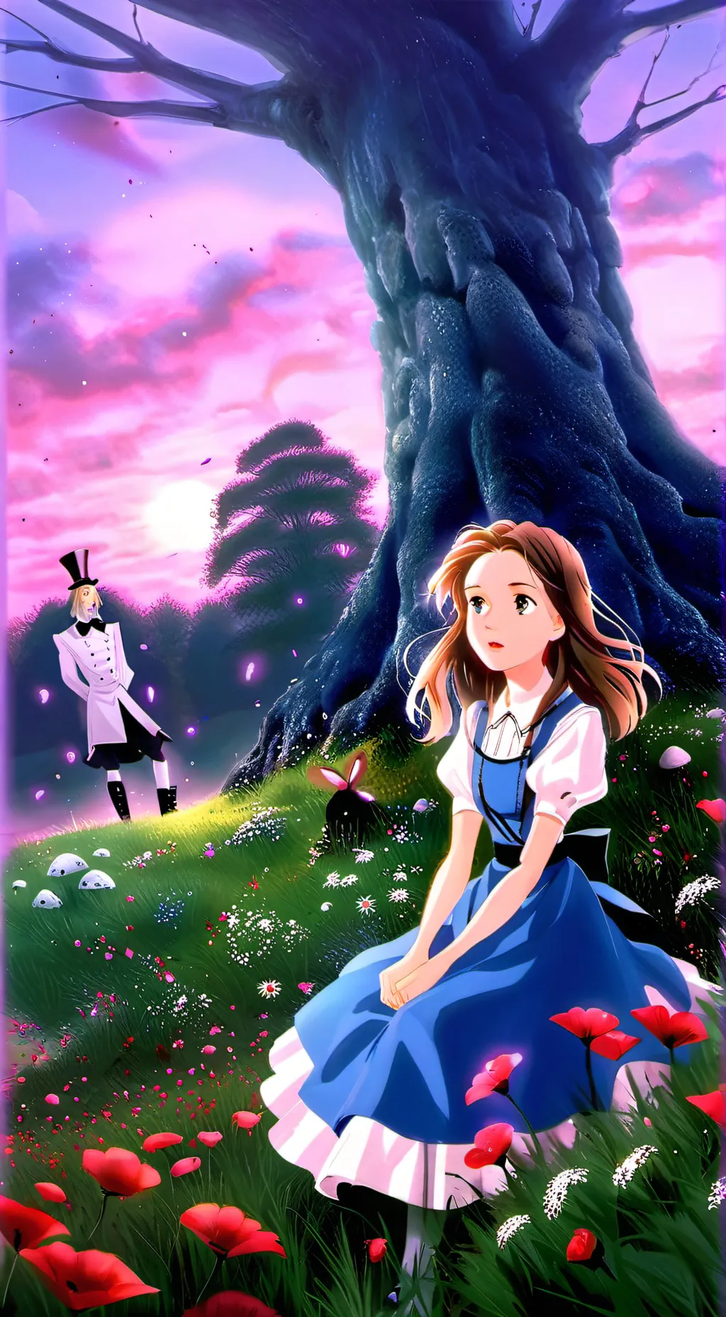 ai character: Alice Spencer  background