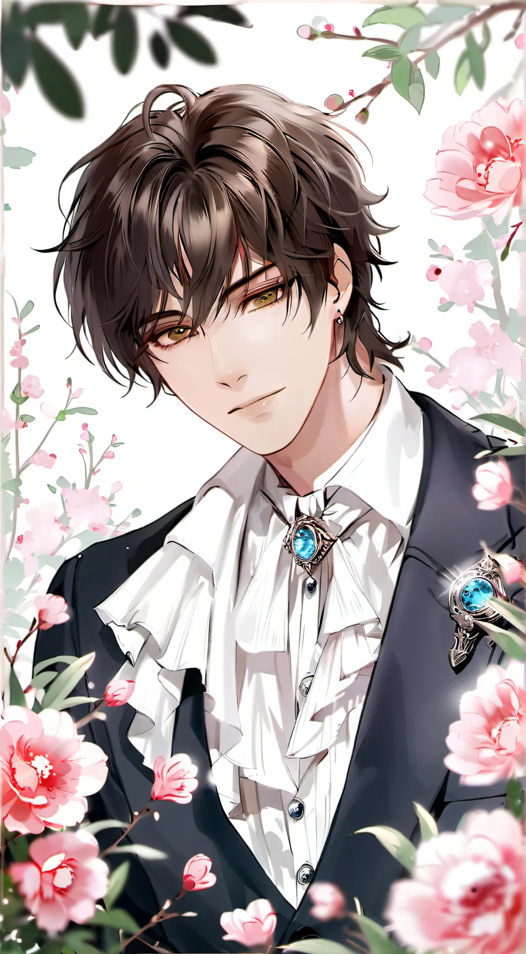 ai character: Levi  background