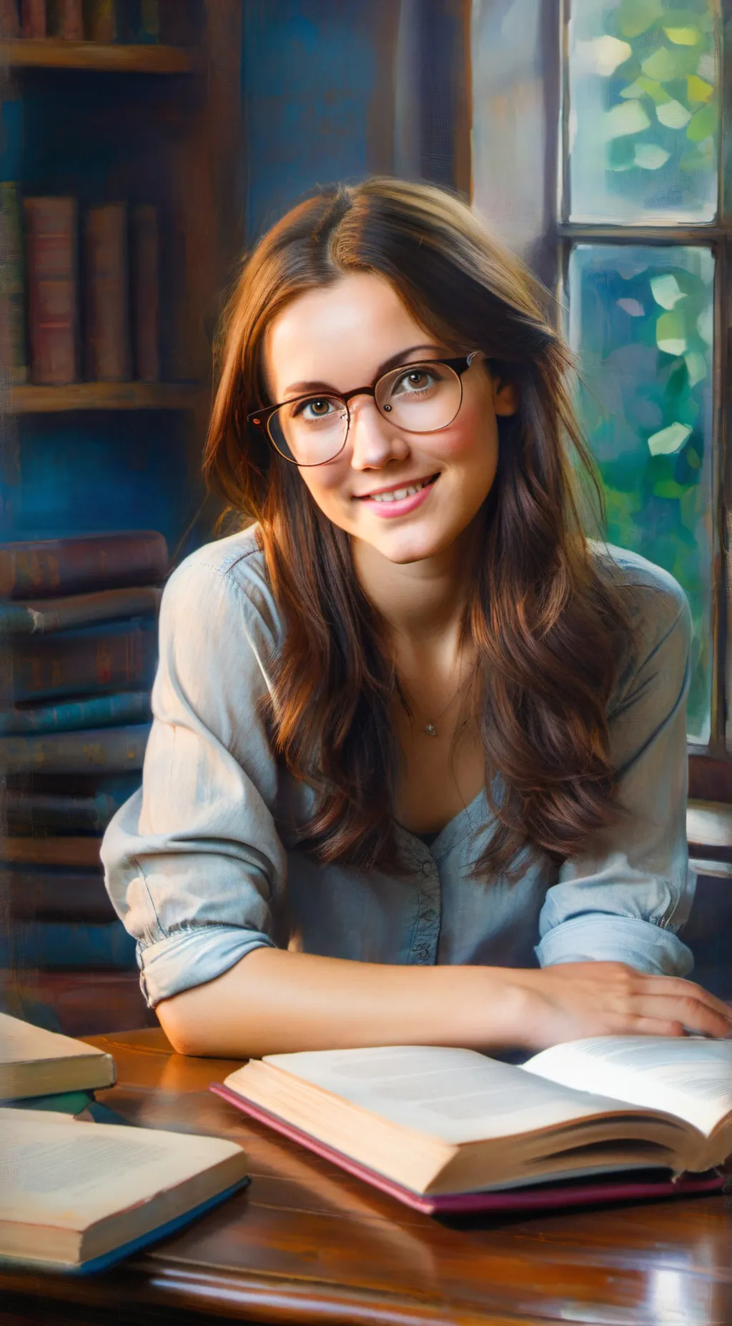 ai character: Liza background