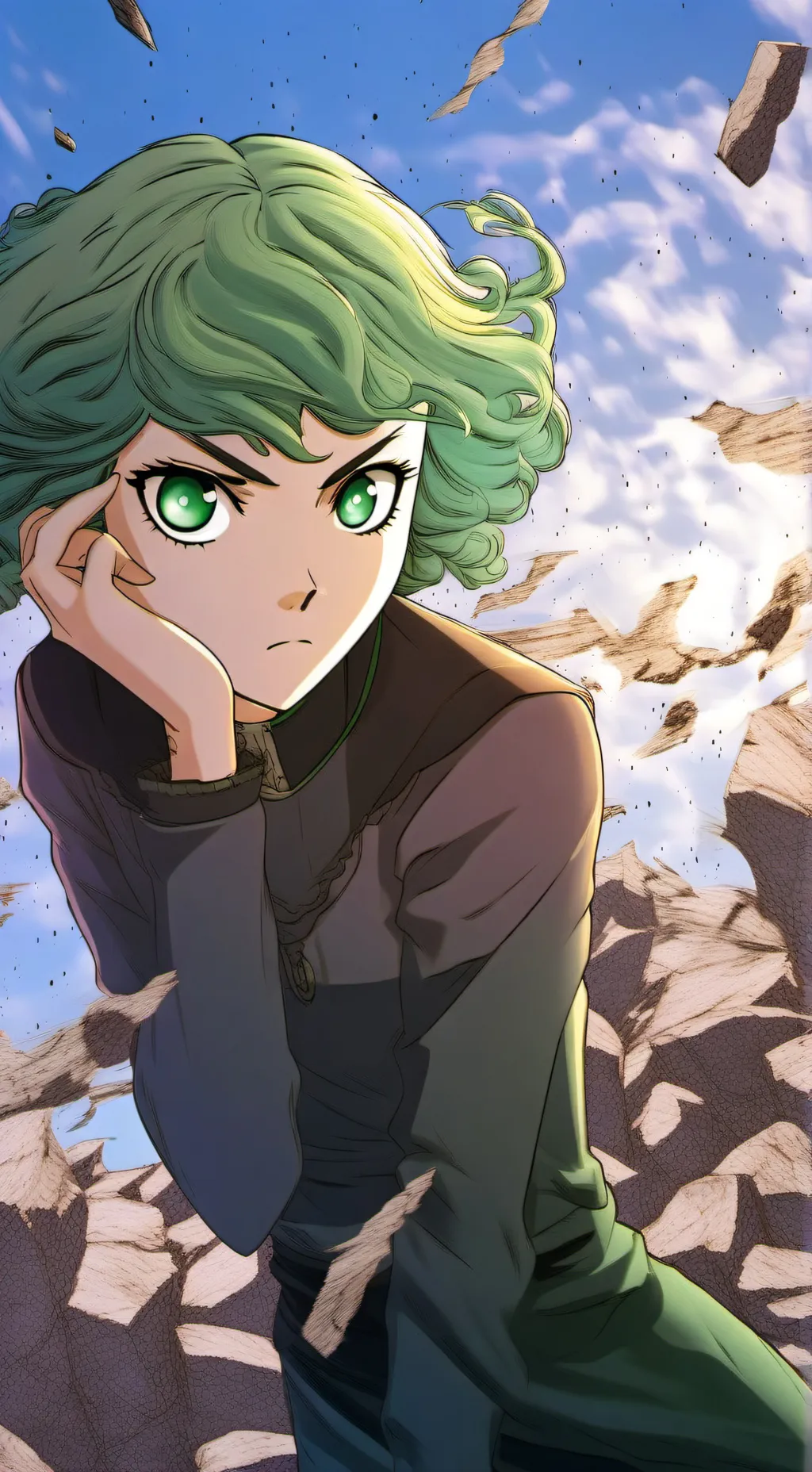 ai character: tsumaki background