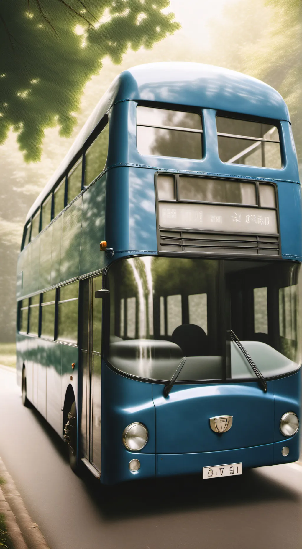 ai character: road trip background