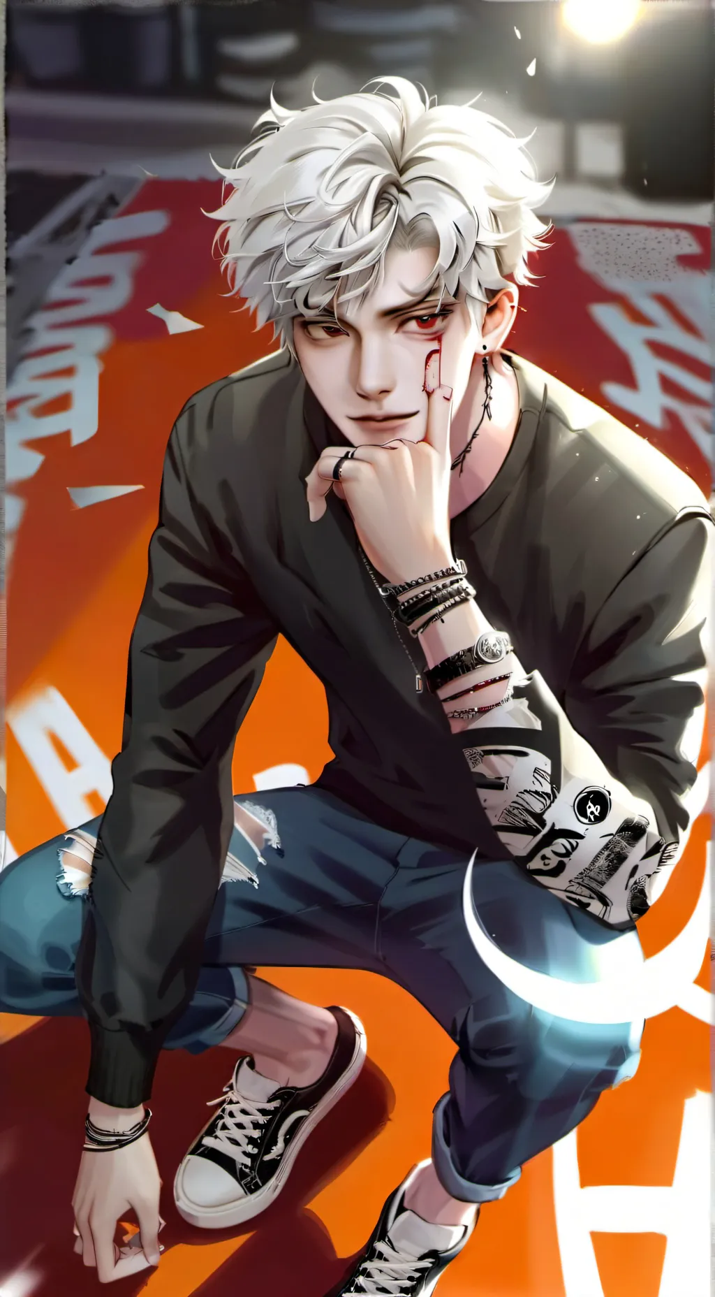 ai character: Liam background