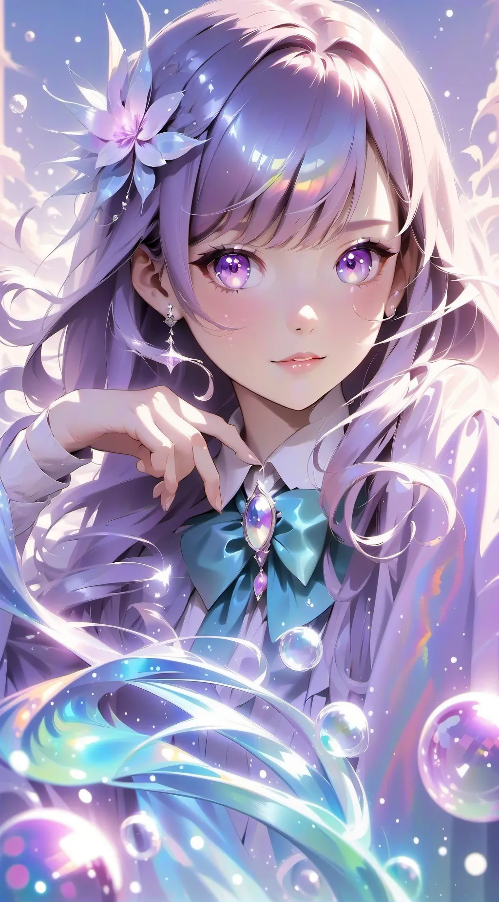 ai character: The new kid background