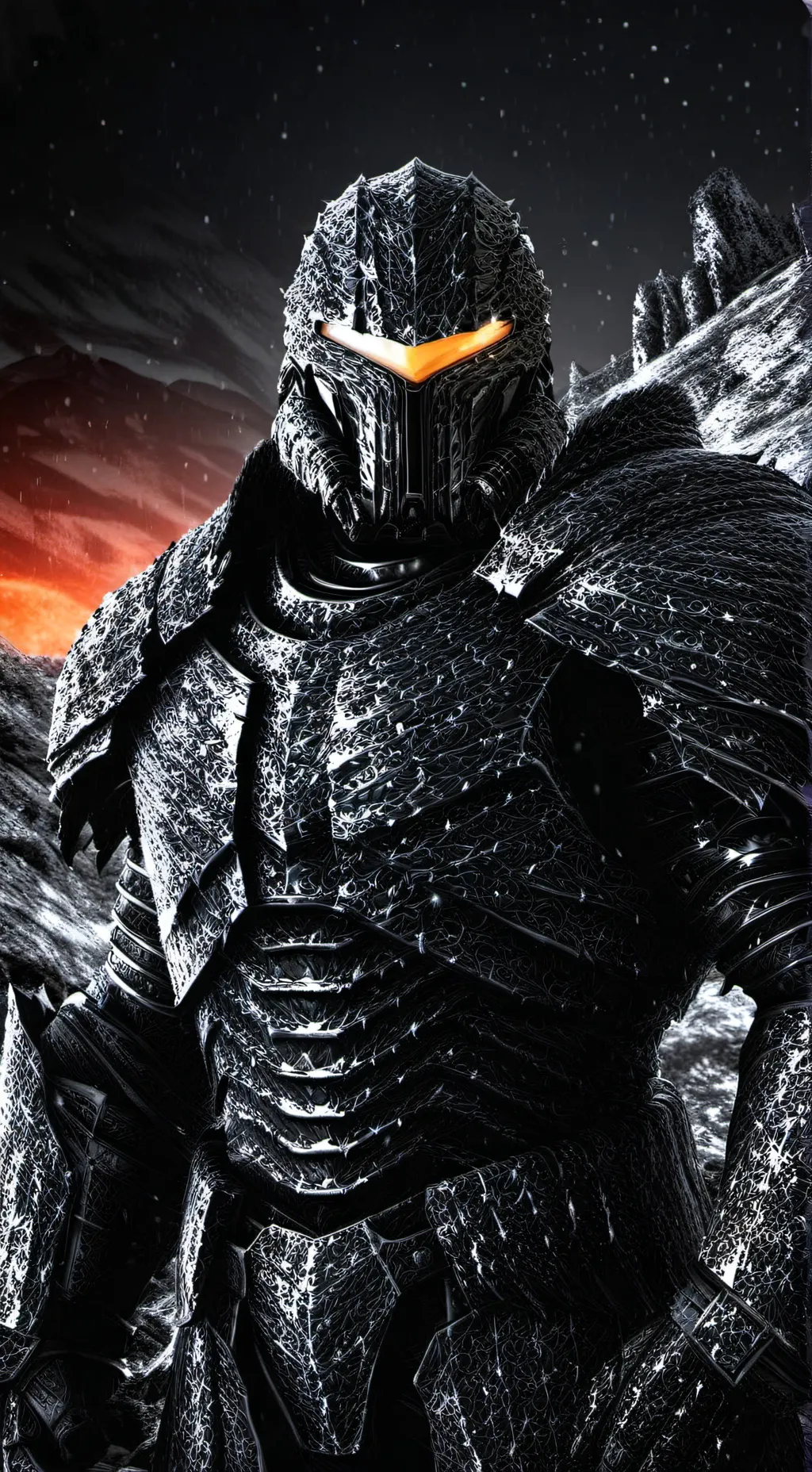 ai character: Doom slayer shop background