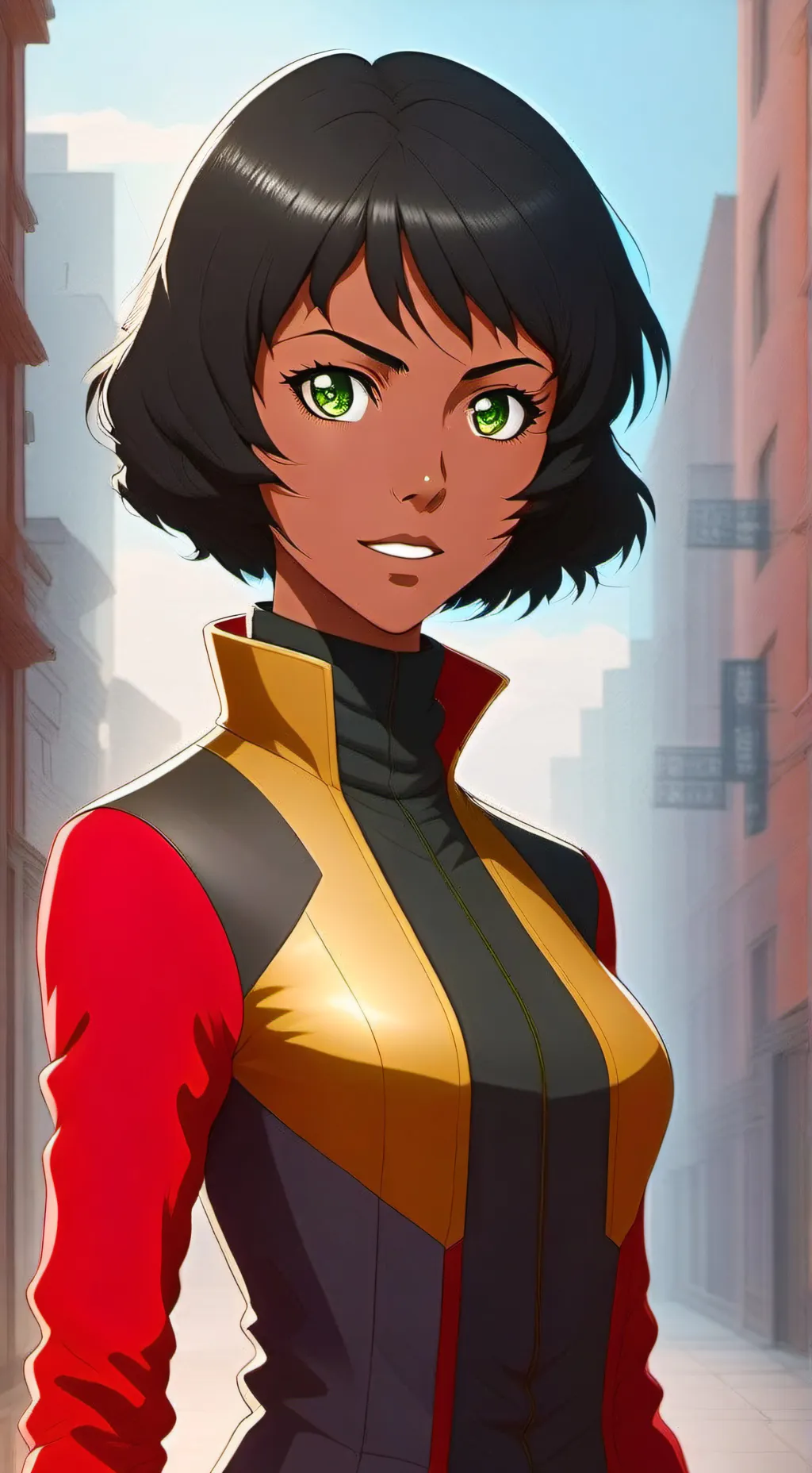 ai character: Opal background